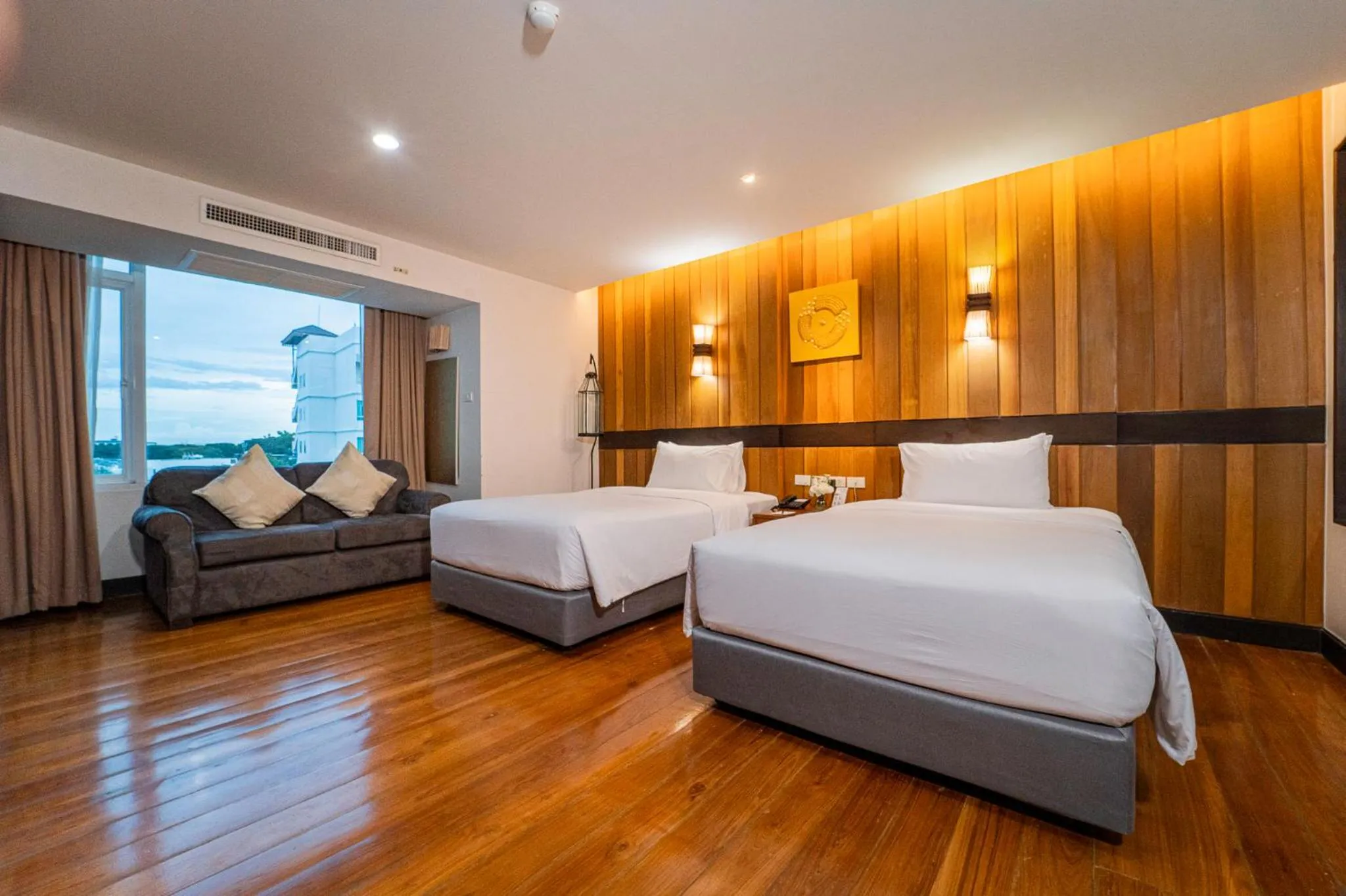 Bed in Khum Phucome Hotel -SHA Extra Plus