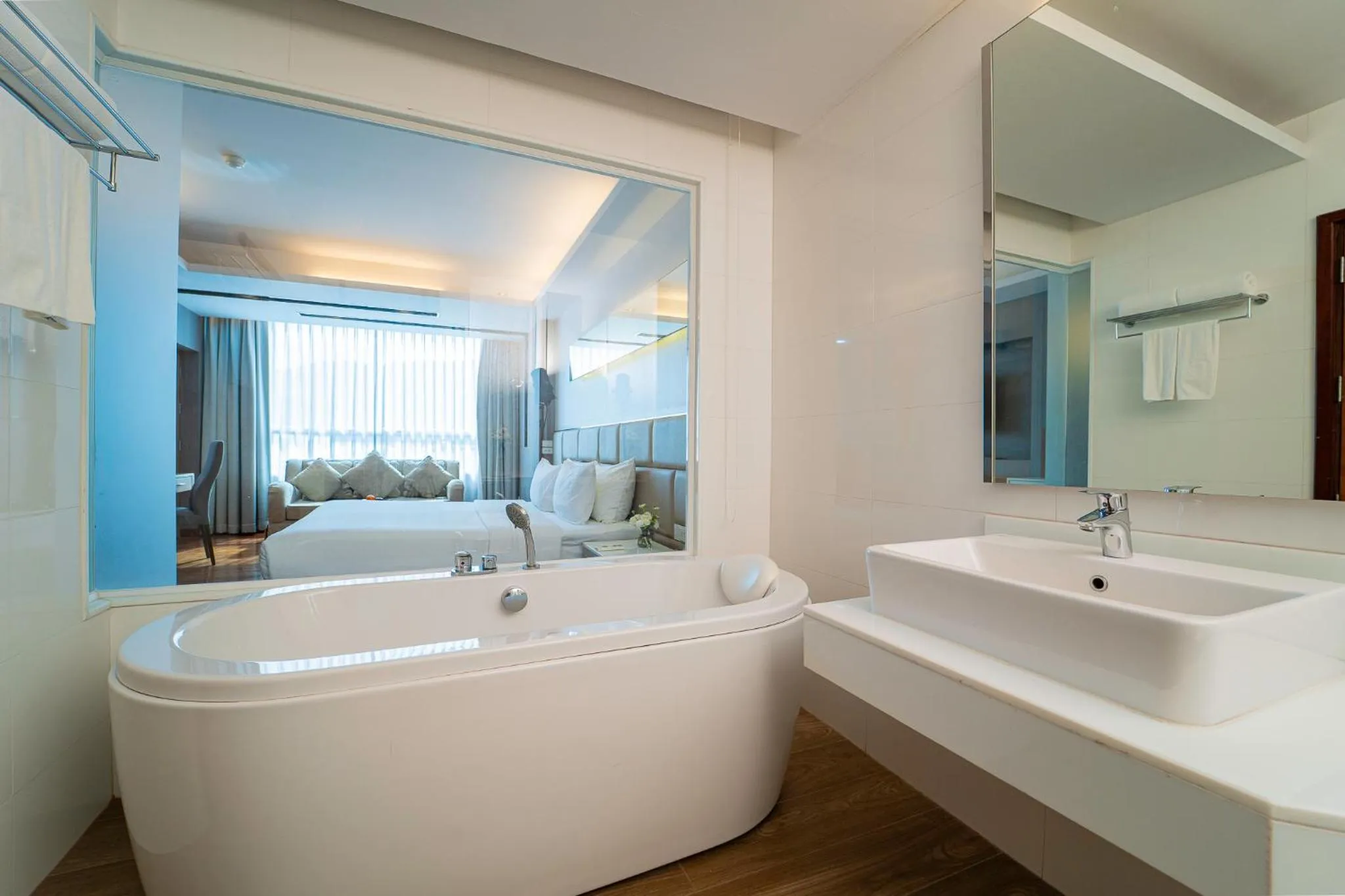 Bed in Khum Phucome Hotel -SHA Extra Plus