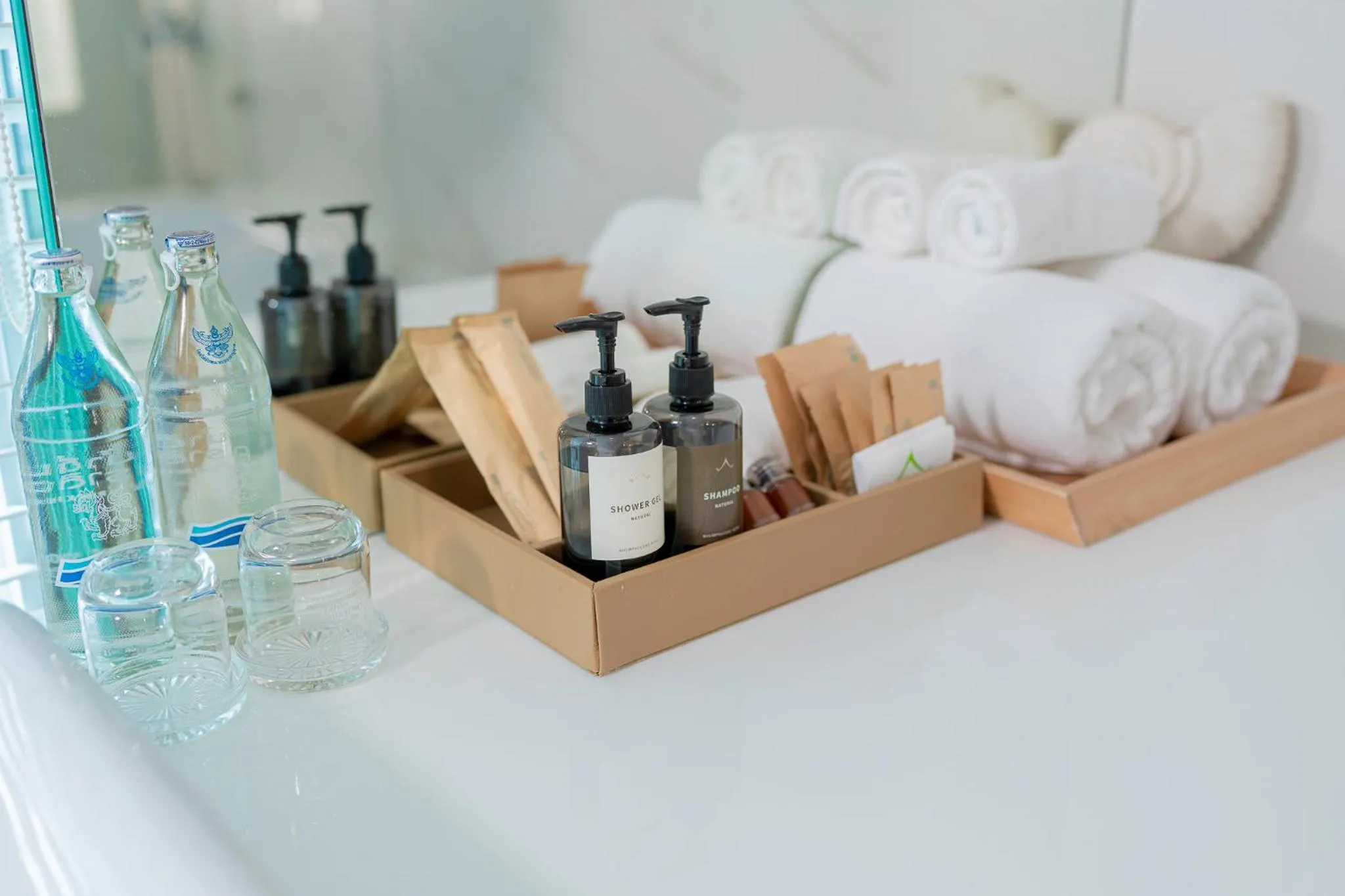 Bathroom in Khum Phucome Hotel -SHA Extra Plus