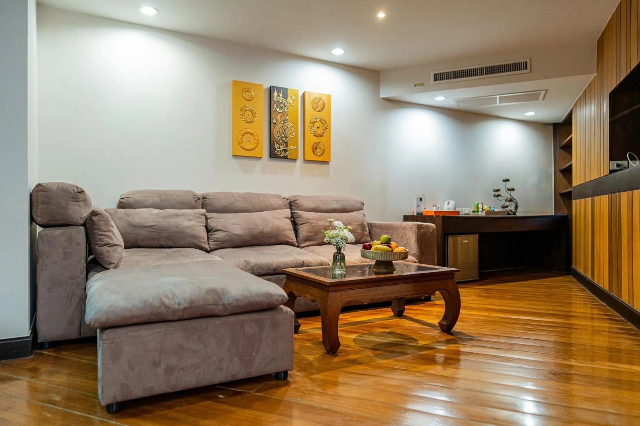 Living room in Khum Phucome Hotel -SHA Extra Plus