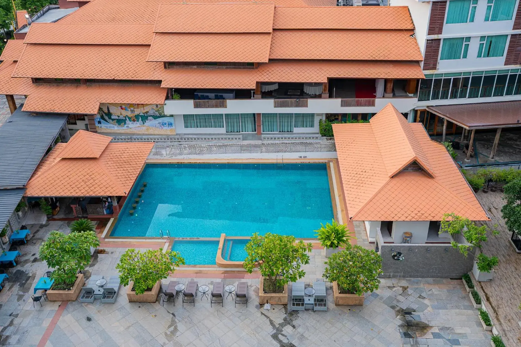 Swimming pool in Khum Phucome Hotel -SHA Extra Plus Swimming pool in Khum Phucome Hotel -SHA Extra Plus