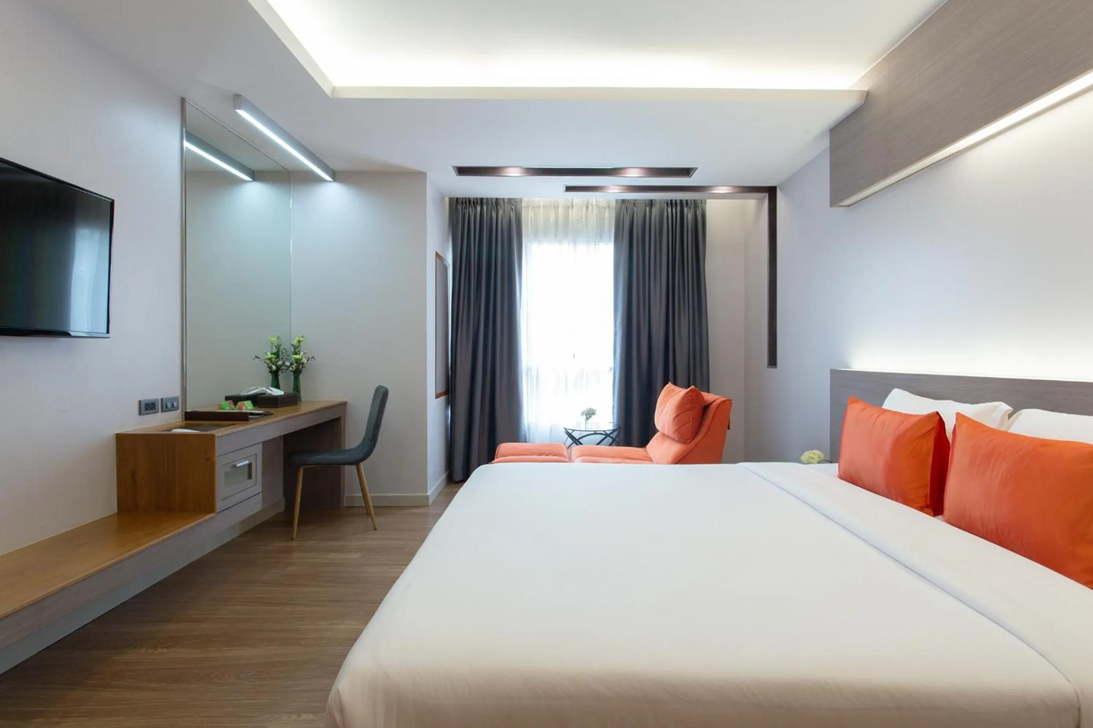 Bed in Khum Phucome Hotel -SHA Extra Plus