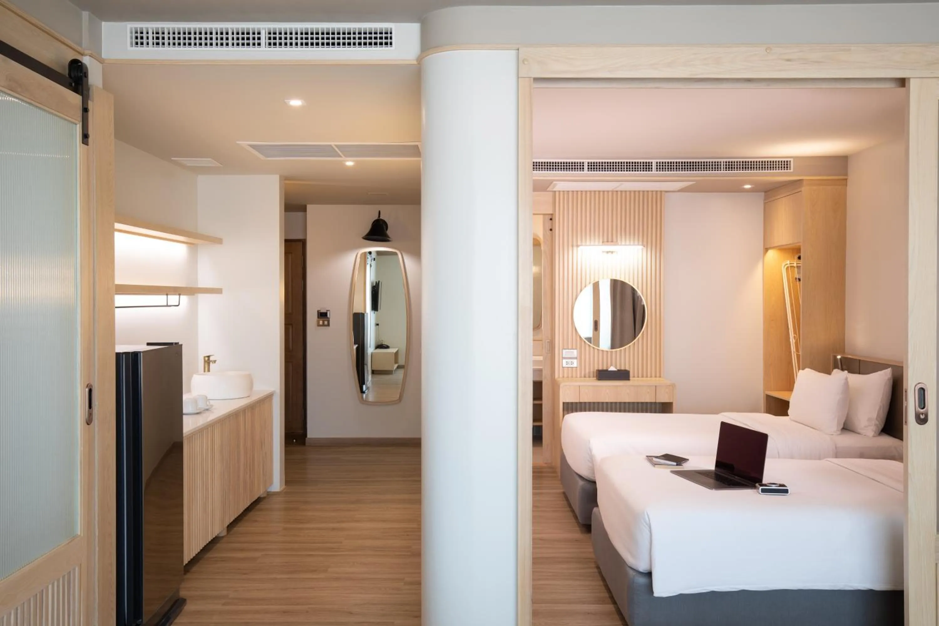 Bed in Khum Phucome Hotel -SHA Extra Plus