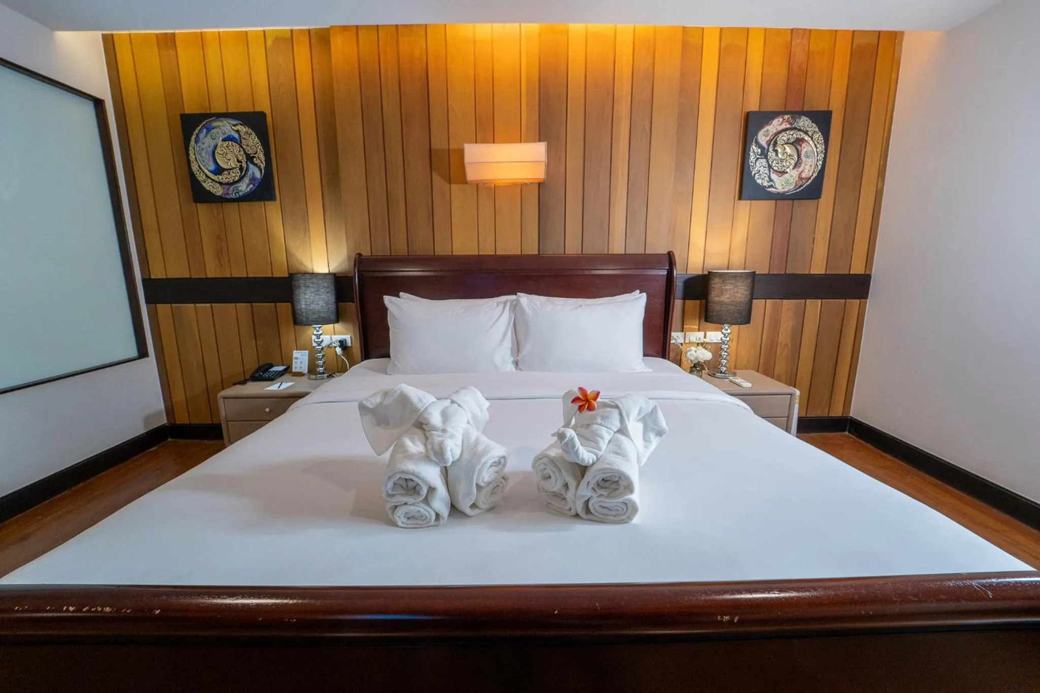 Bed in Khum Phucome Hotel -SHA Extra Plus