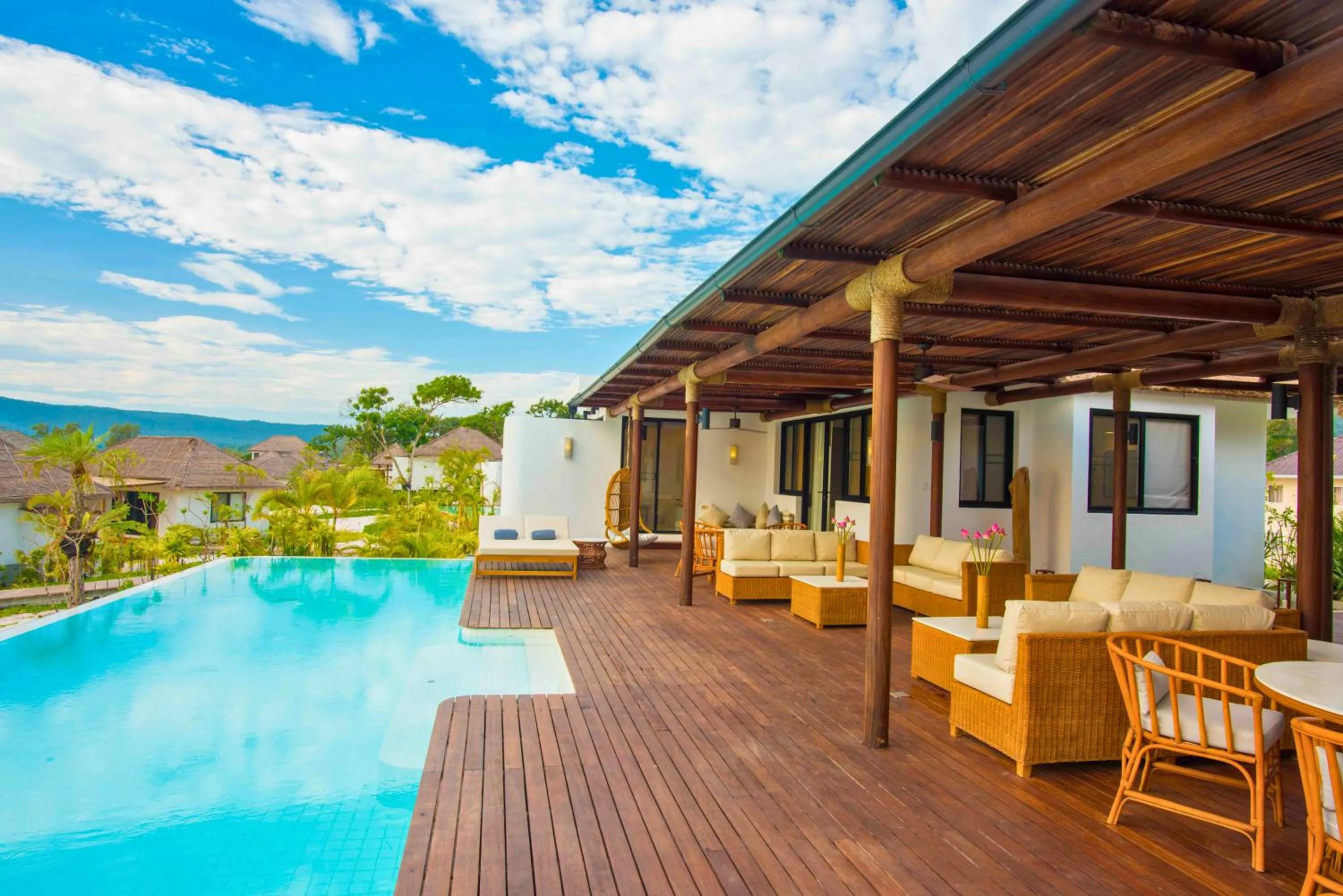 Patio in The Royal Sands Koh Rong