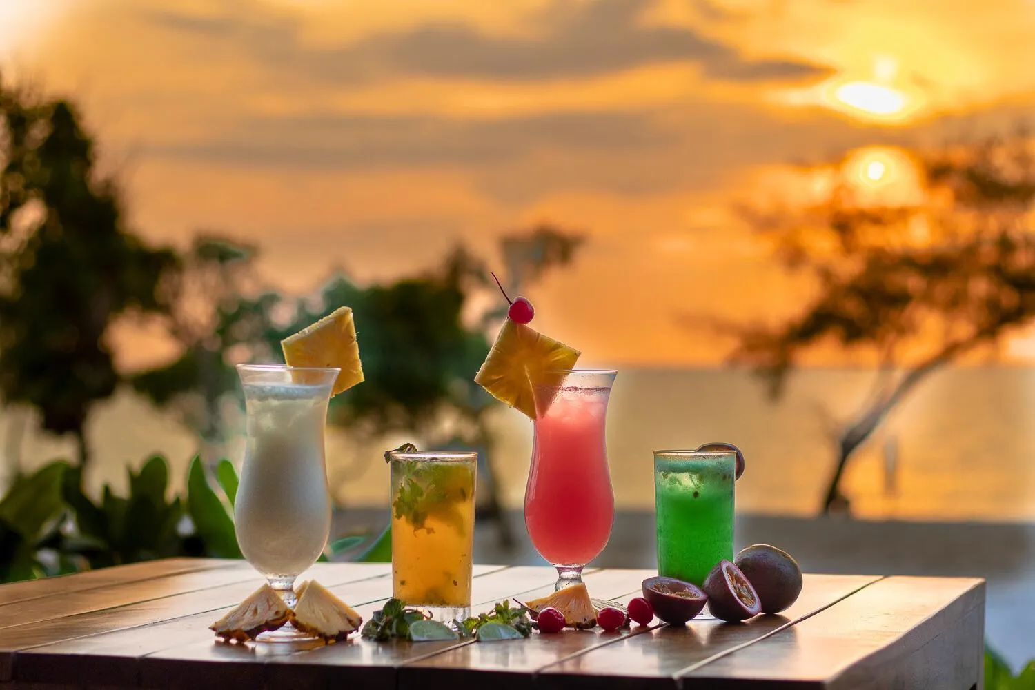 Drinks in The Royal Sands Koh Rong