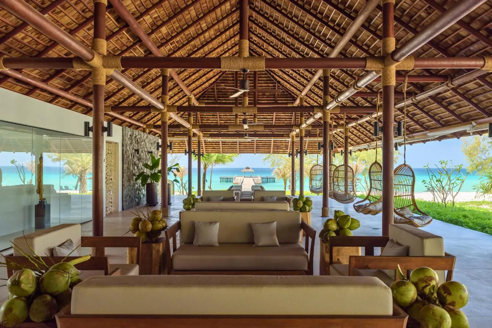 Lobby or reception in The Royal Sands Koh Rong Lobby or reception in The Royal Sands Koh Rong