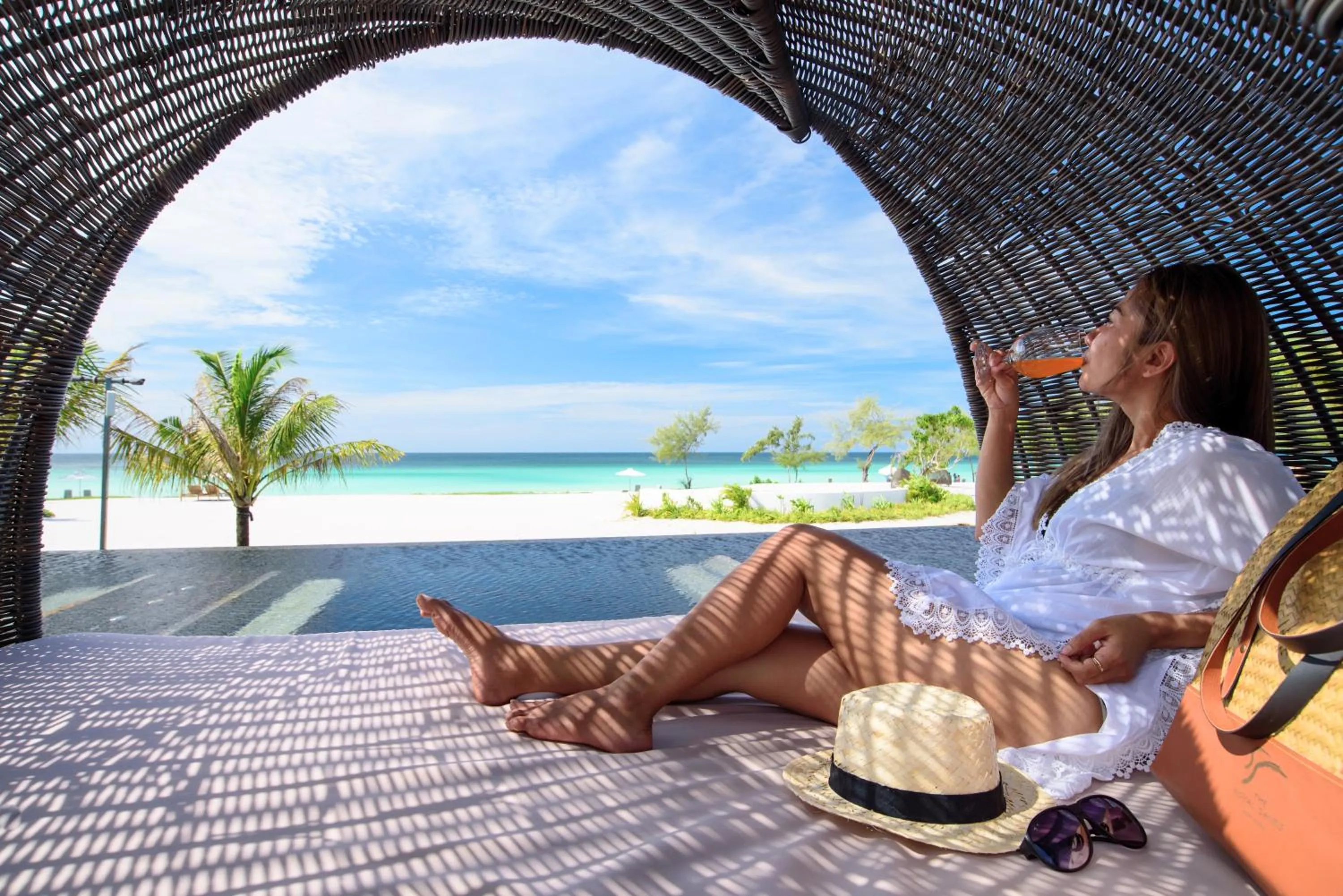 Seating area in The Royal Sands Koh Rong