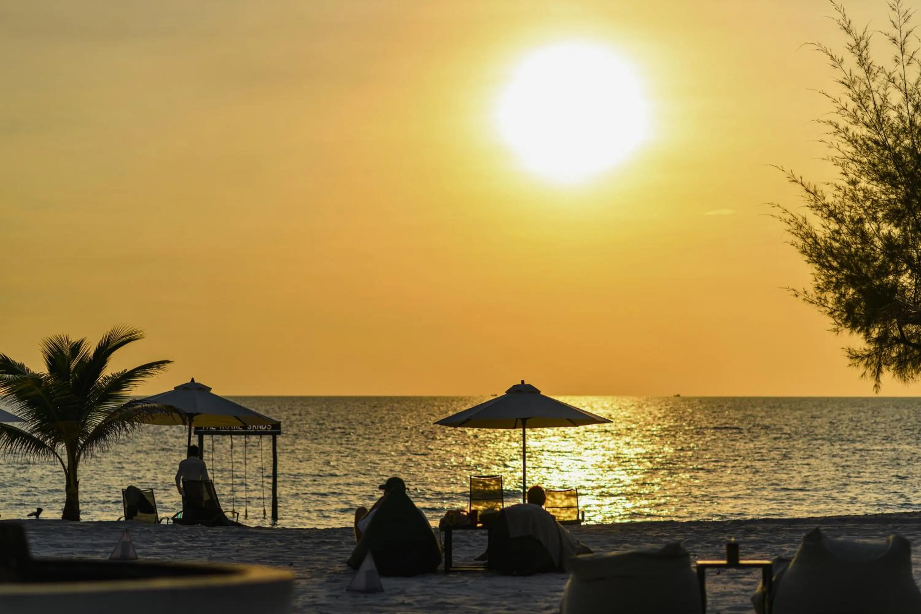 Beach in The Royal Sands Koh Rong
