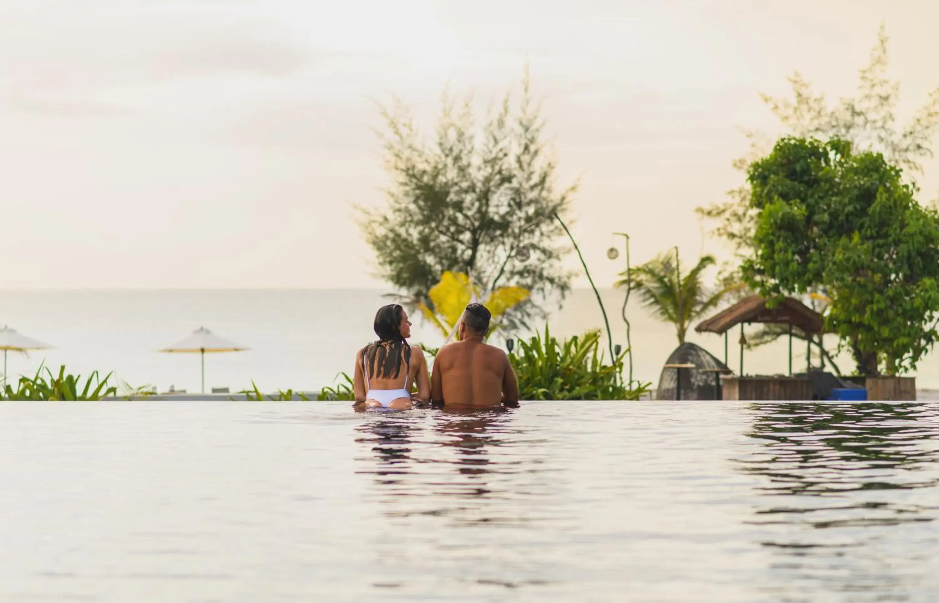 Pool view in The Royal Sands Koh Rong Pool view in The Royal Sands Koh Rong