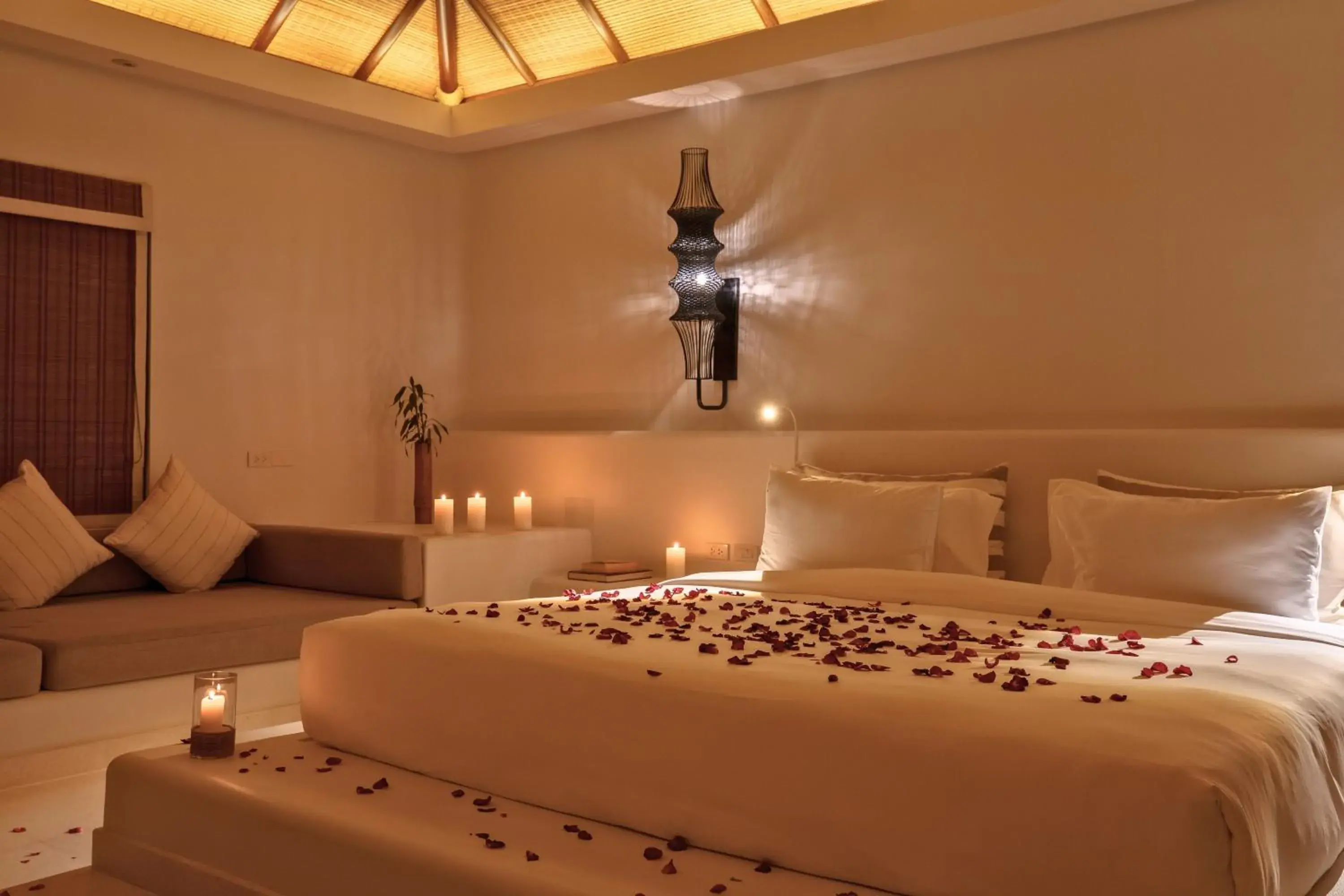 Bed in The Royal Sands Koh Rong Bed in The Royal Sands Koh Rong