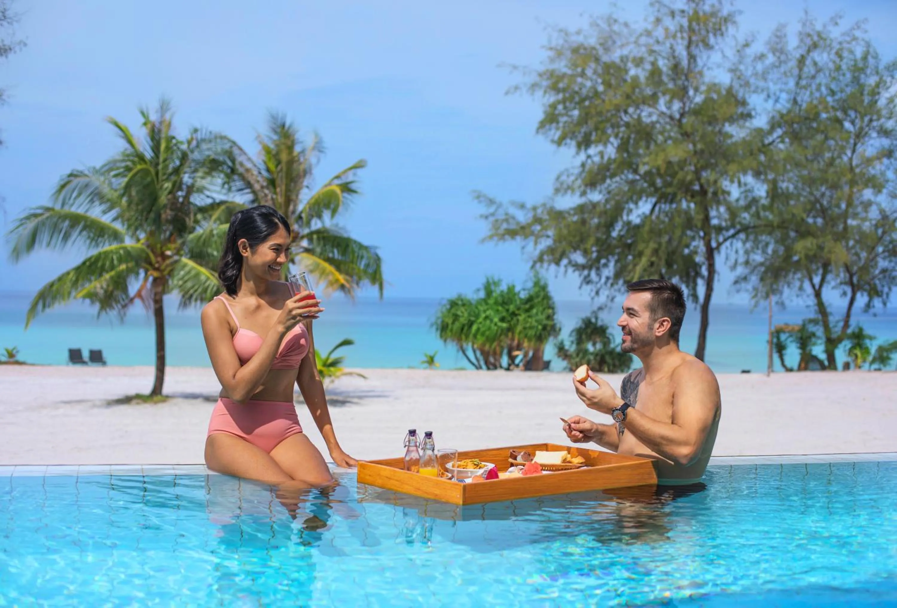 Beach in The Royal Sands Koh Rong