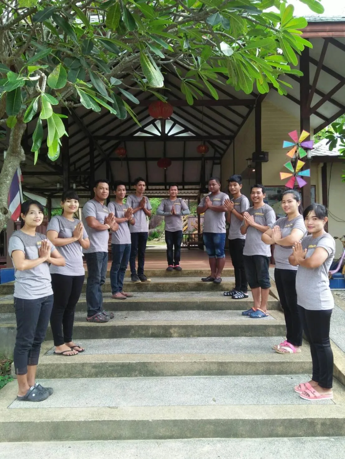 Staff in Phitharom PP Resort