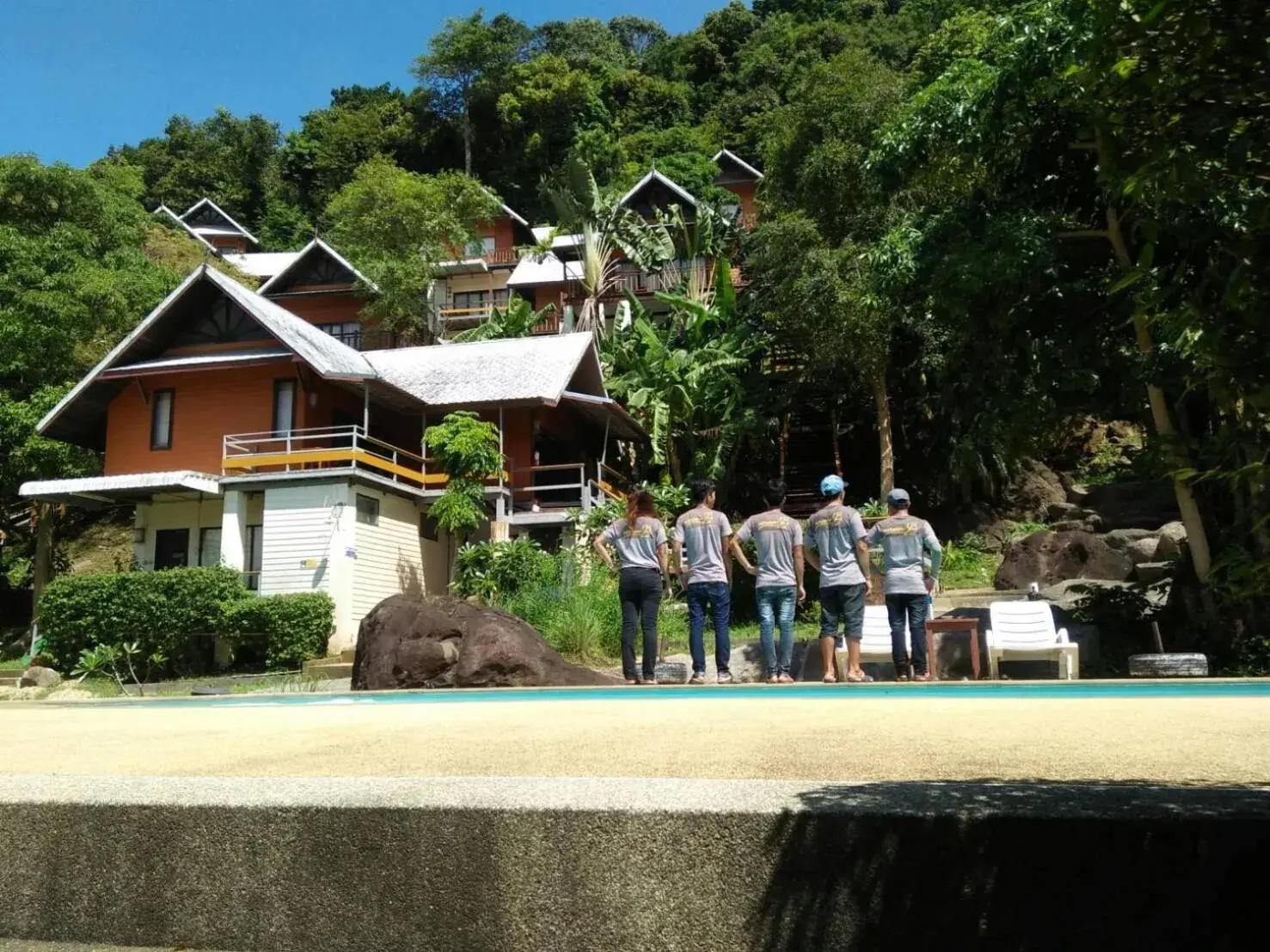 Swimming pool in Phitharom PP Resort Swimming pool in Phitharom PP Resort