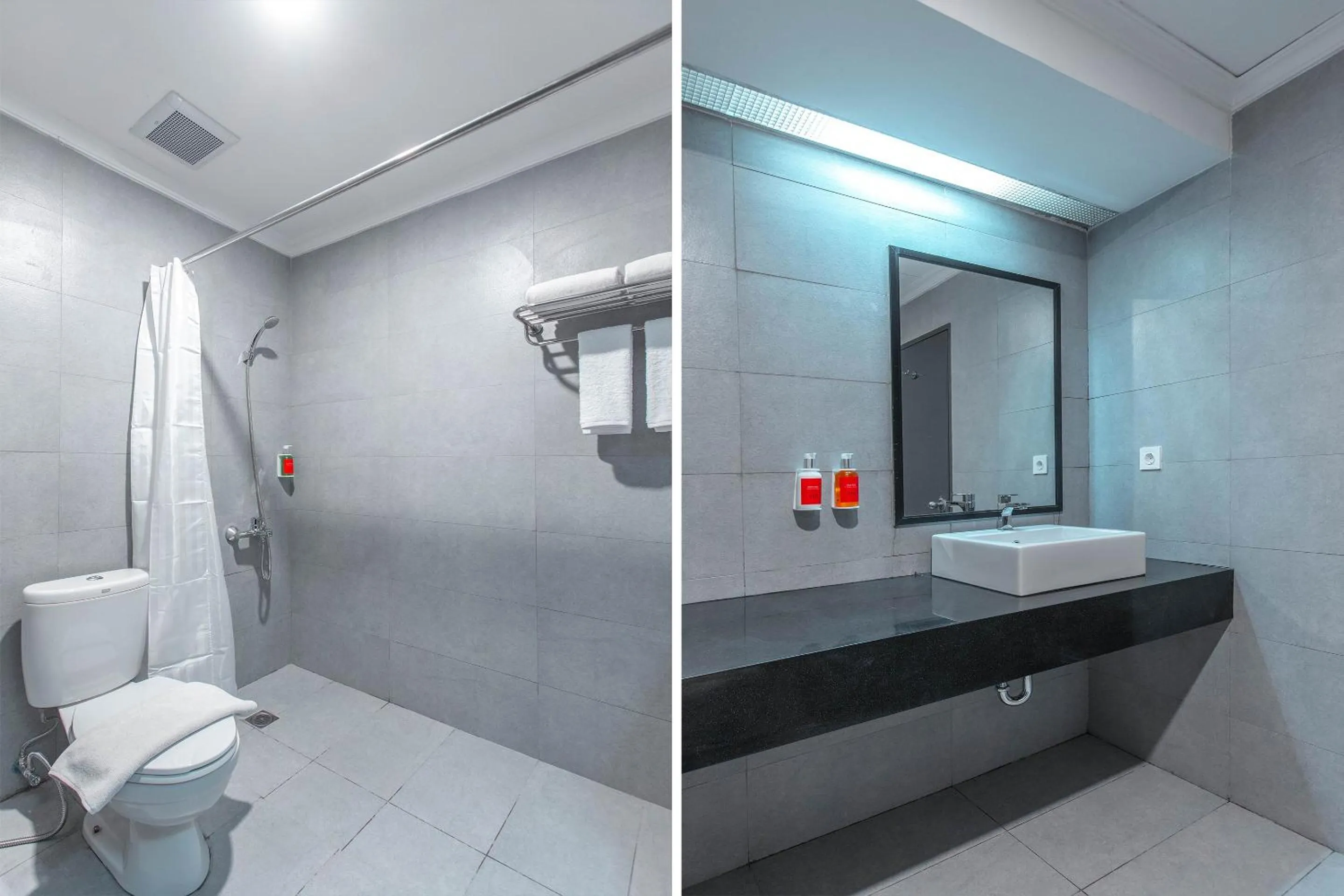 Bathroom in Super OYO Townhouse 1 Hotel Salemba