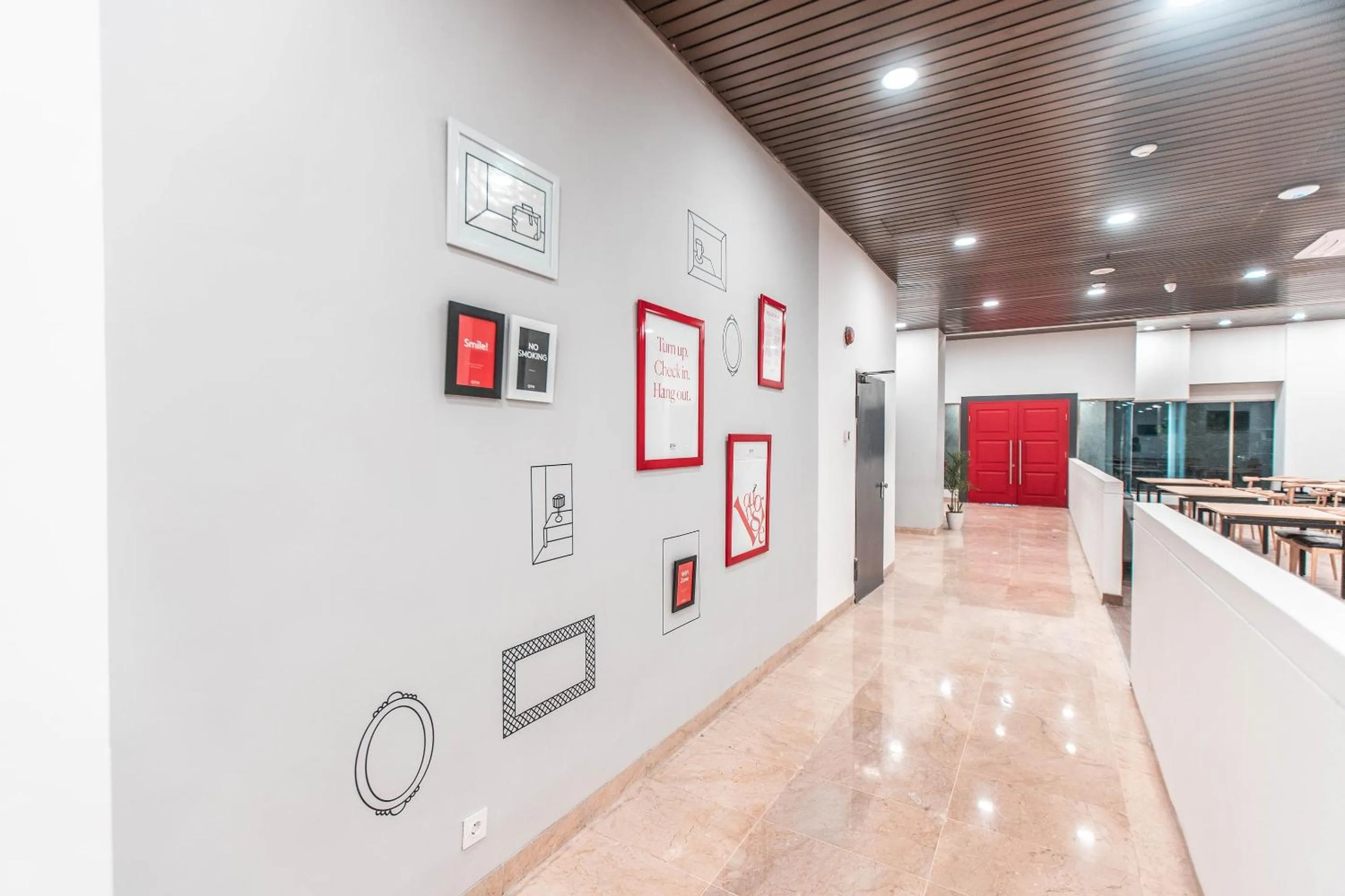 Lobby or reception in Super OYO Townhouse 1 Hotel Salemba