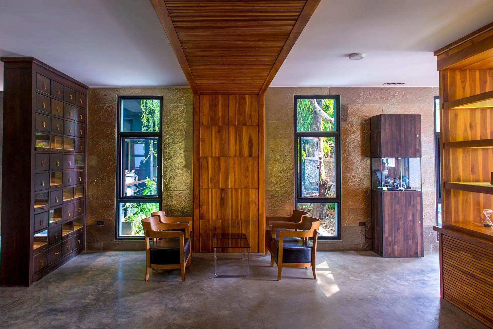 Lobby or reception in Inthira Vangvieng