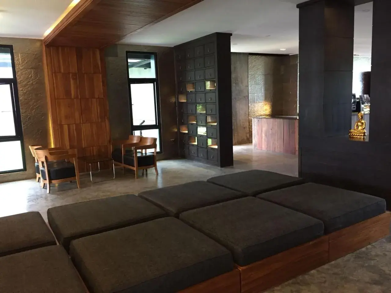 Lobby or reception in Inthira Vangvieng Lobby or reception in Inthira Vangvieng