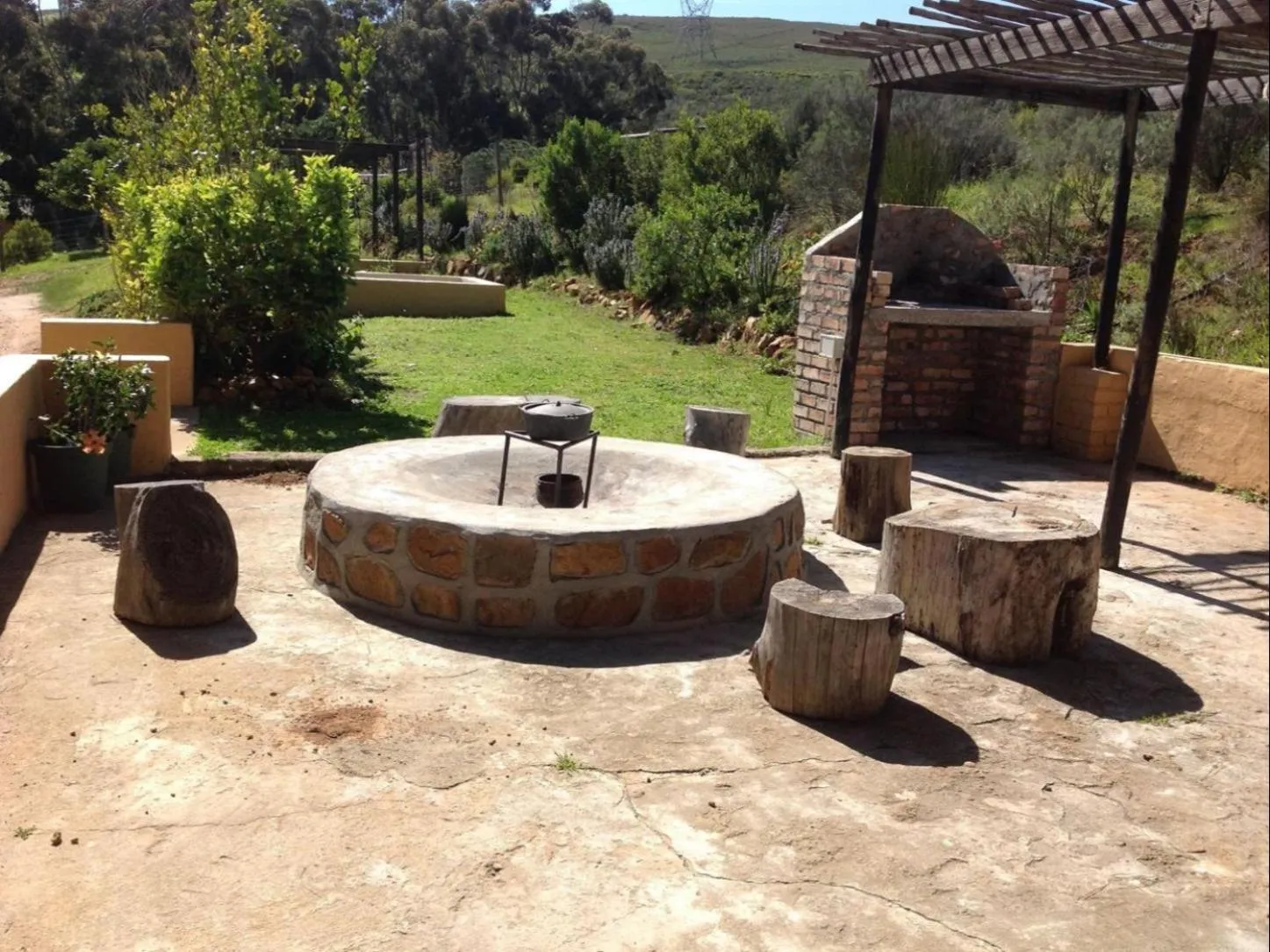 BBQ facilities in Swaynekloof Farm