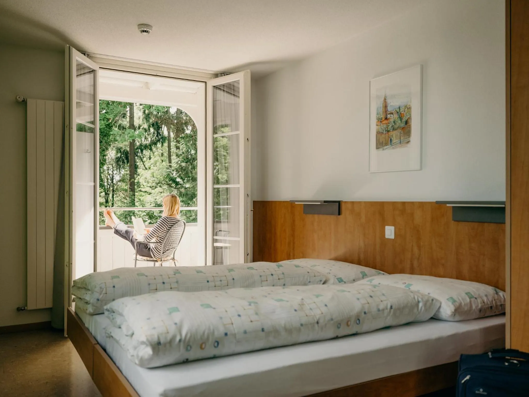 Bedroom, Bed in Bienenberg - Das Genusshotel im Grünen - Liestal