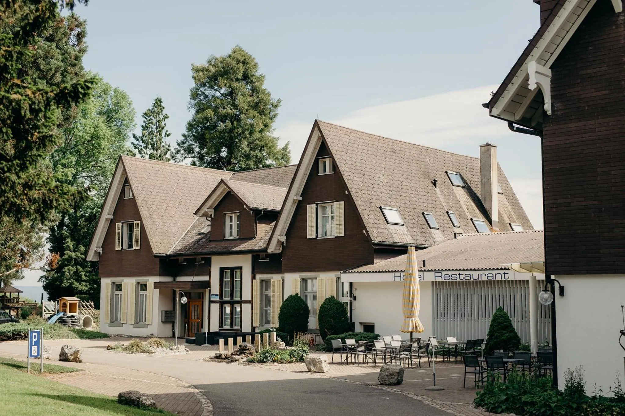 Facade/entrance in Bienenberg - Das Genusshotel im Grünen - Liestal