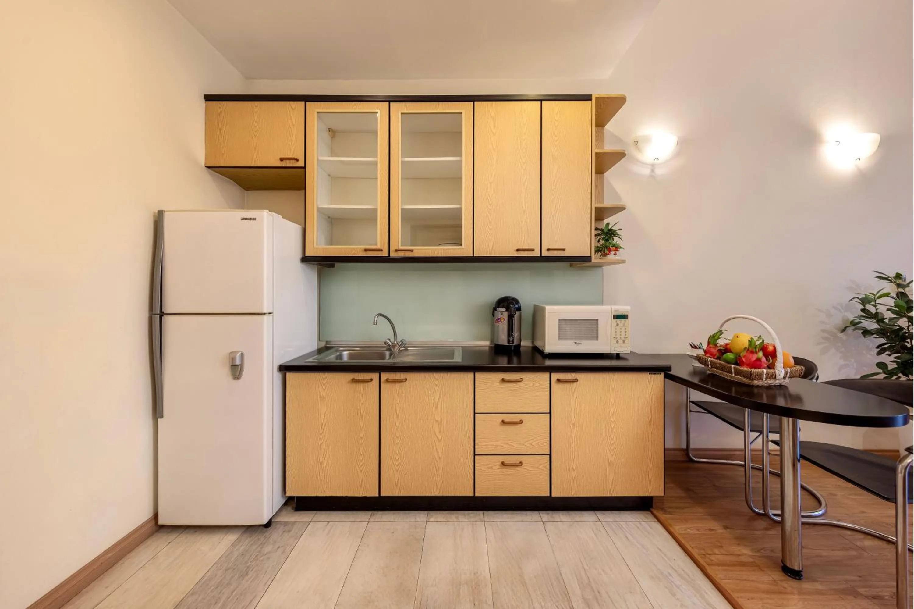 Kitchen or kitchenette in Oriental Palace Apartments Hanoi