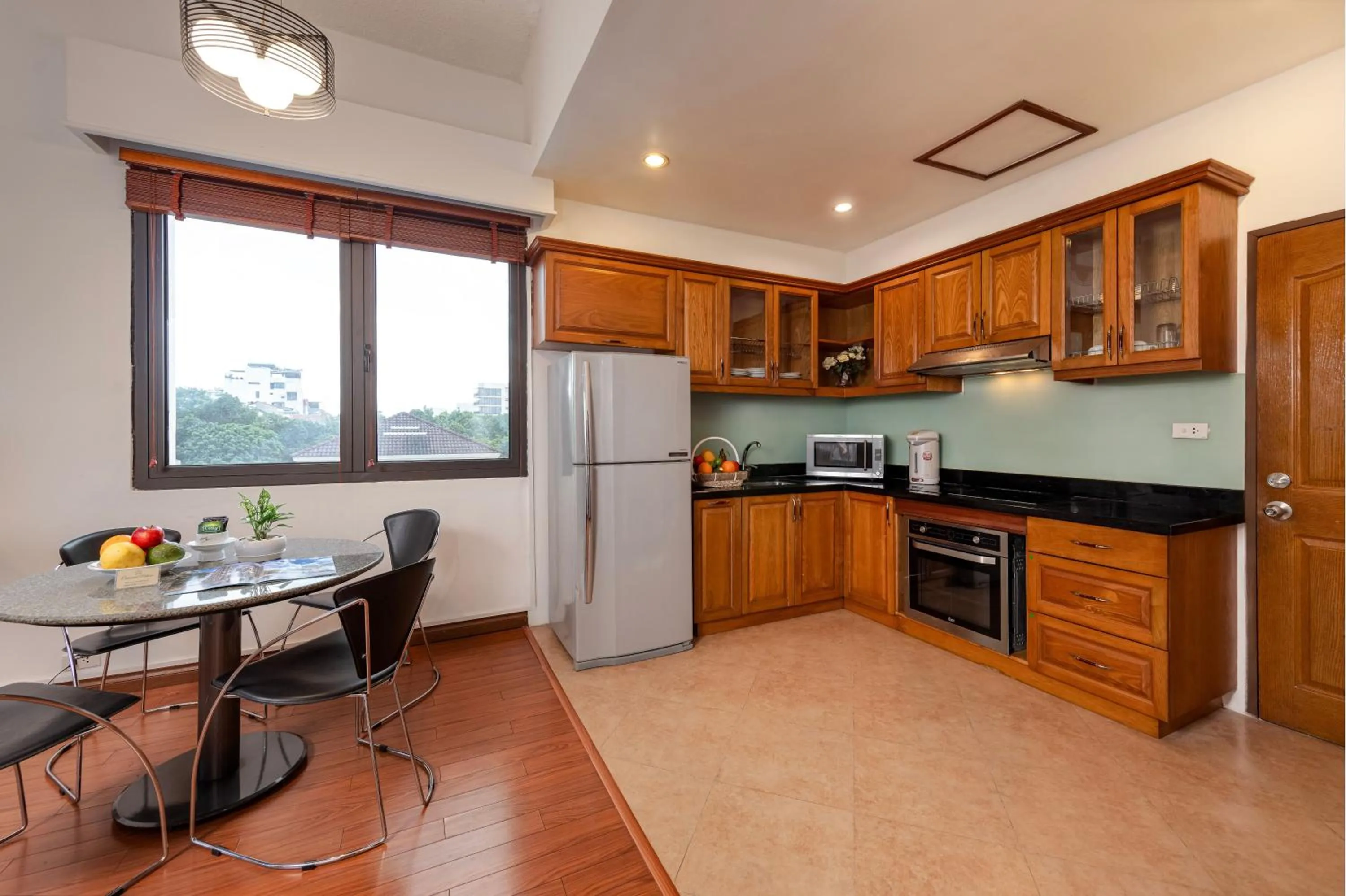 Kitchen or kitchenette in Oriental Palace Apartments Hanoi