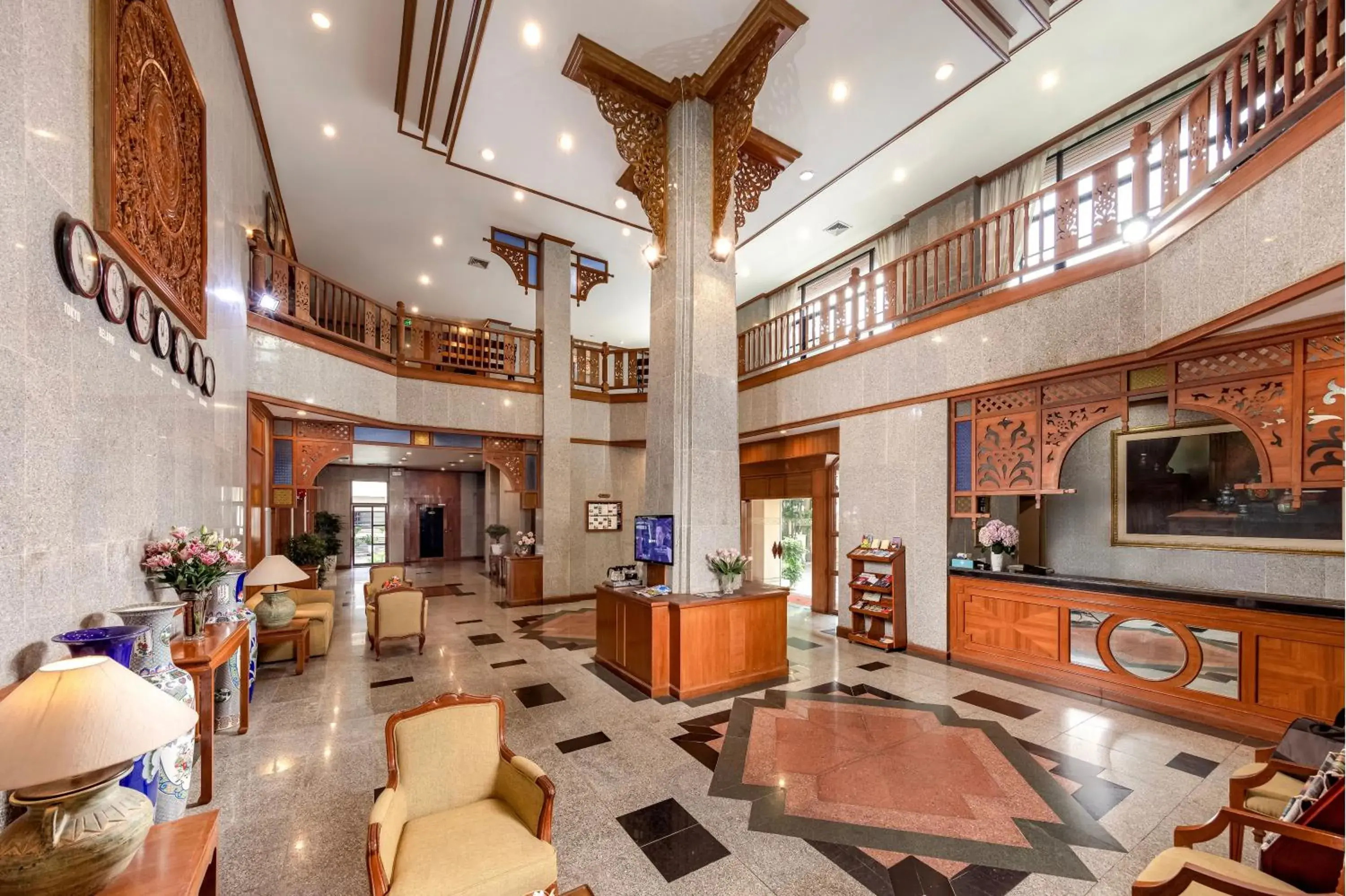 Lobby or reception in Oriental Palace Apartments Hanoi Lobby or reception in Oriental Palace Apartments Hanoi