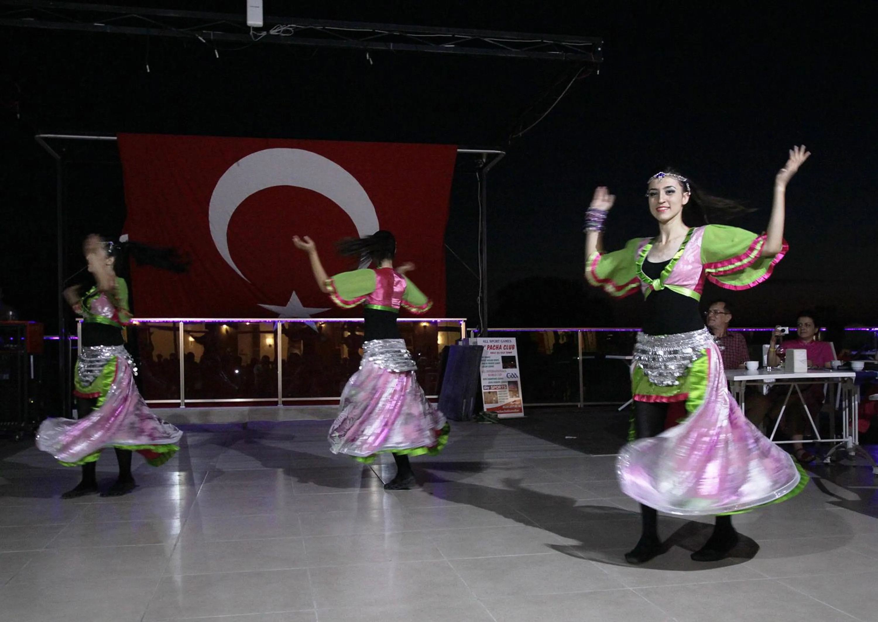 Evening entertainment in Arora Hotel