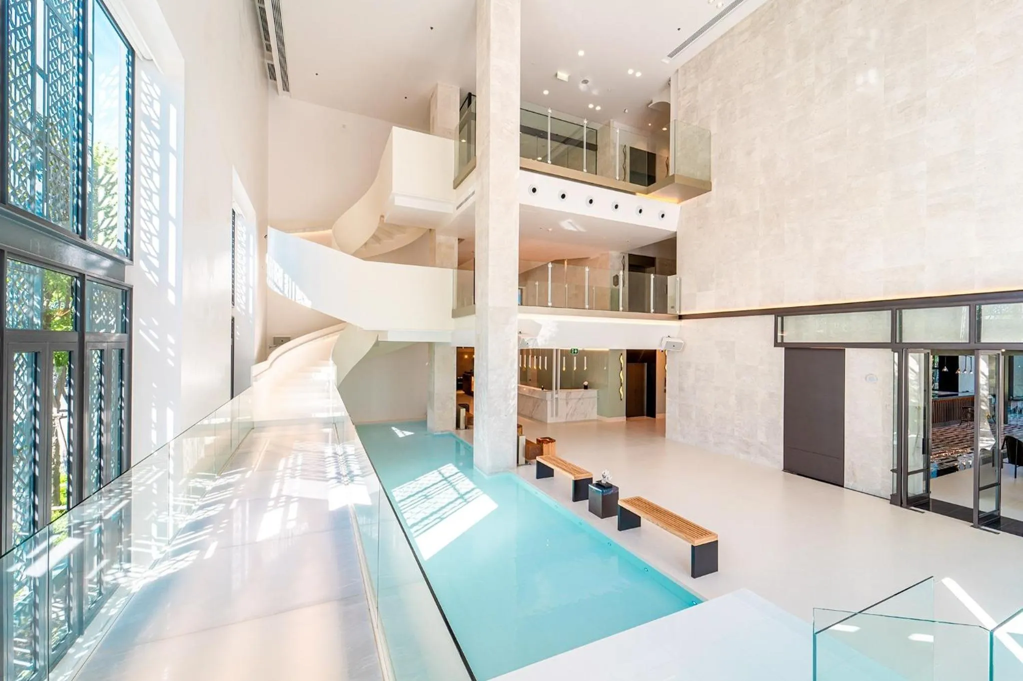 Lobby or reception in Baba Beach Club Hua Hin Luxury Pool Villa by Sri panwa