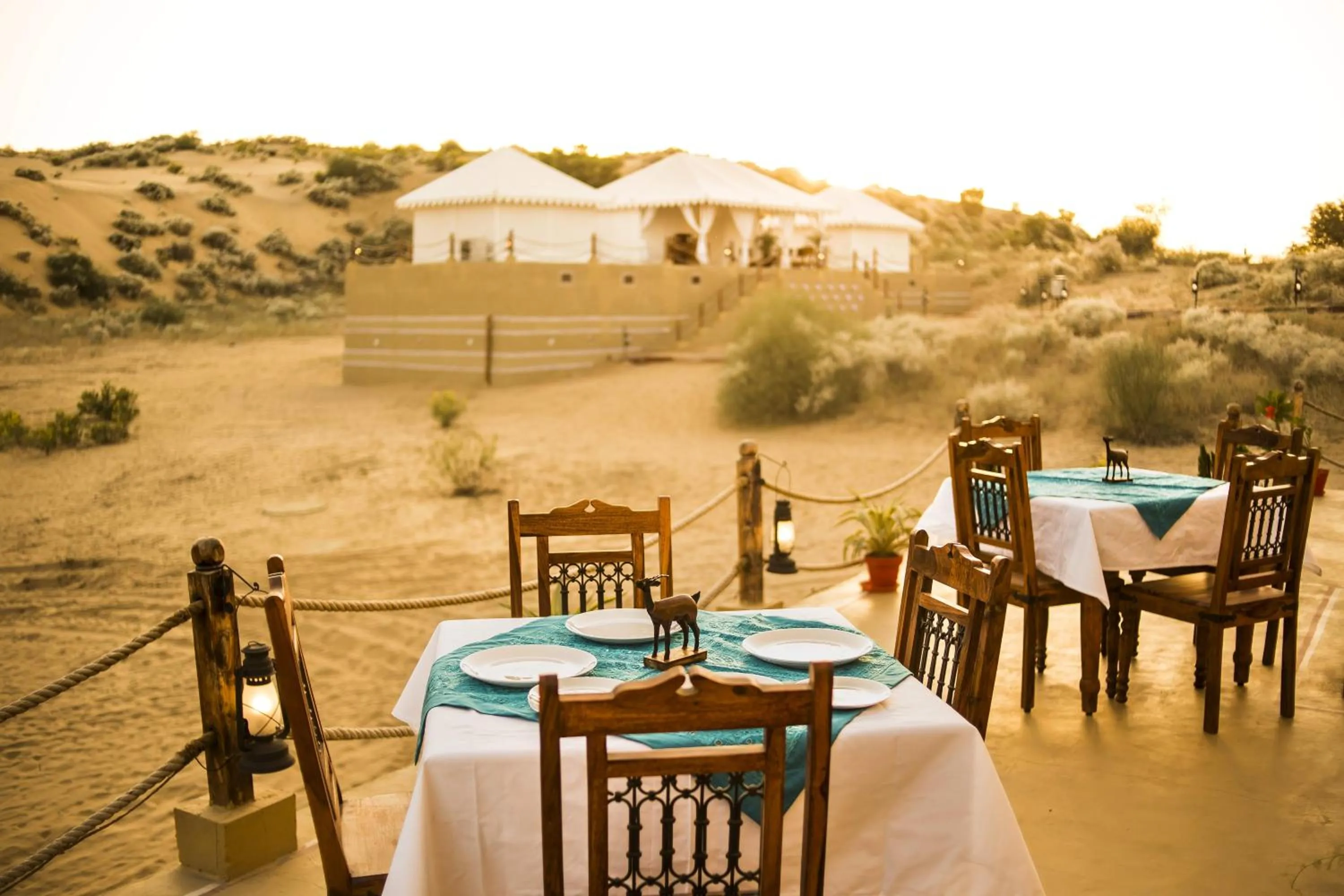 Restaurant/places to eat in Dhora Desert Resort And Spa