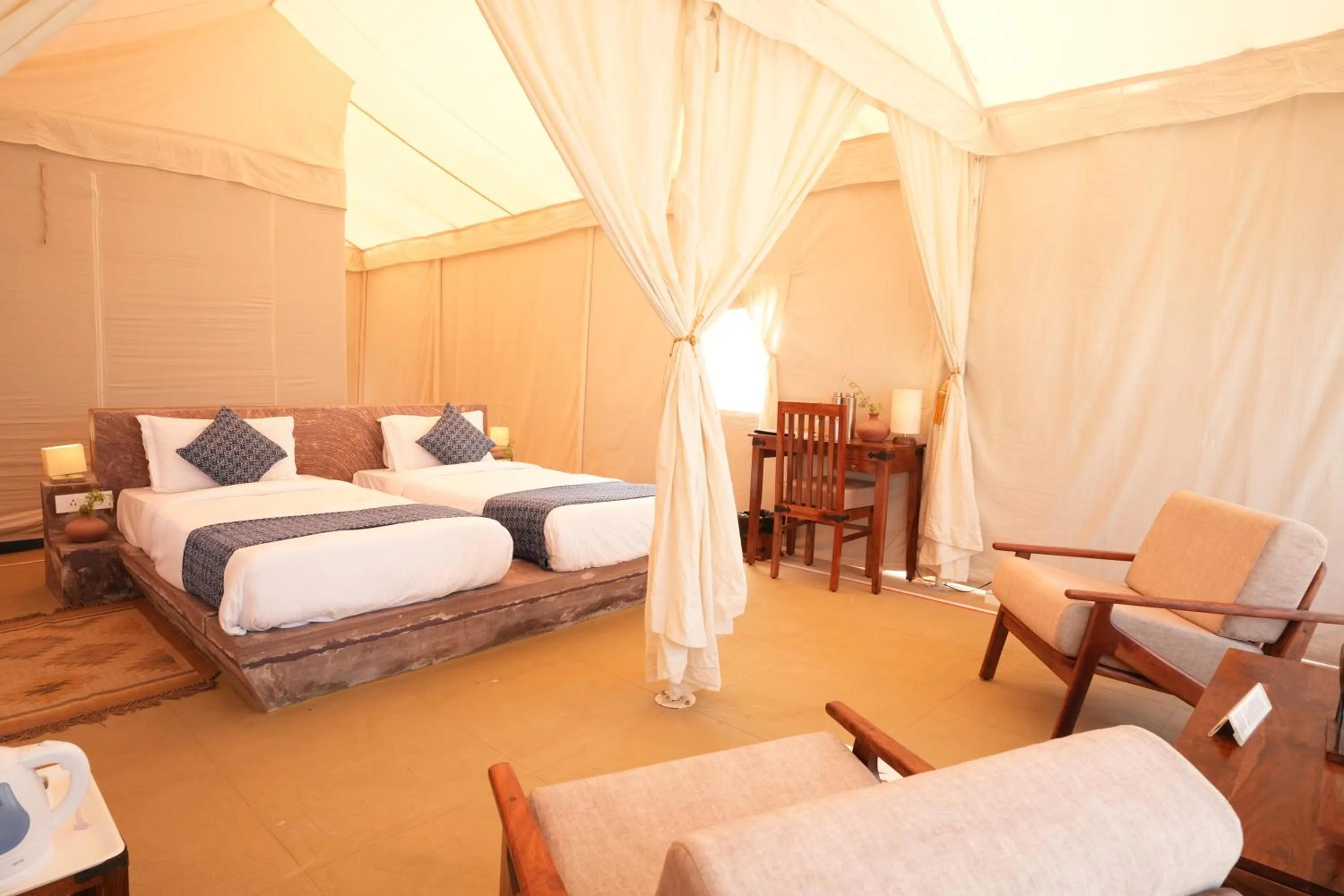 Bedroom, Bed in Dhora Desert Resort And Spa