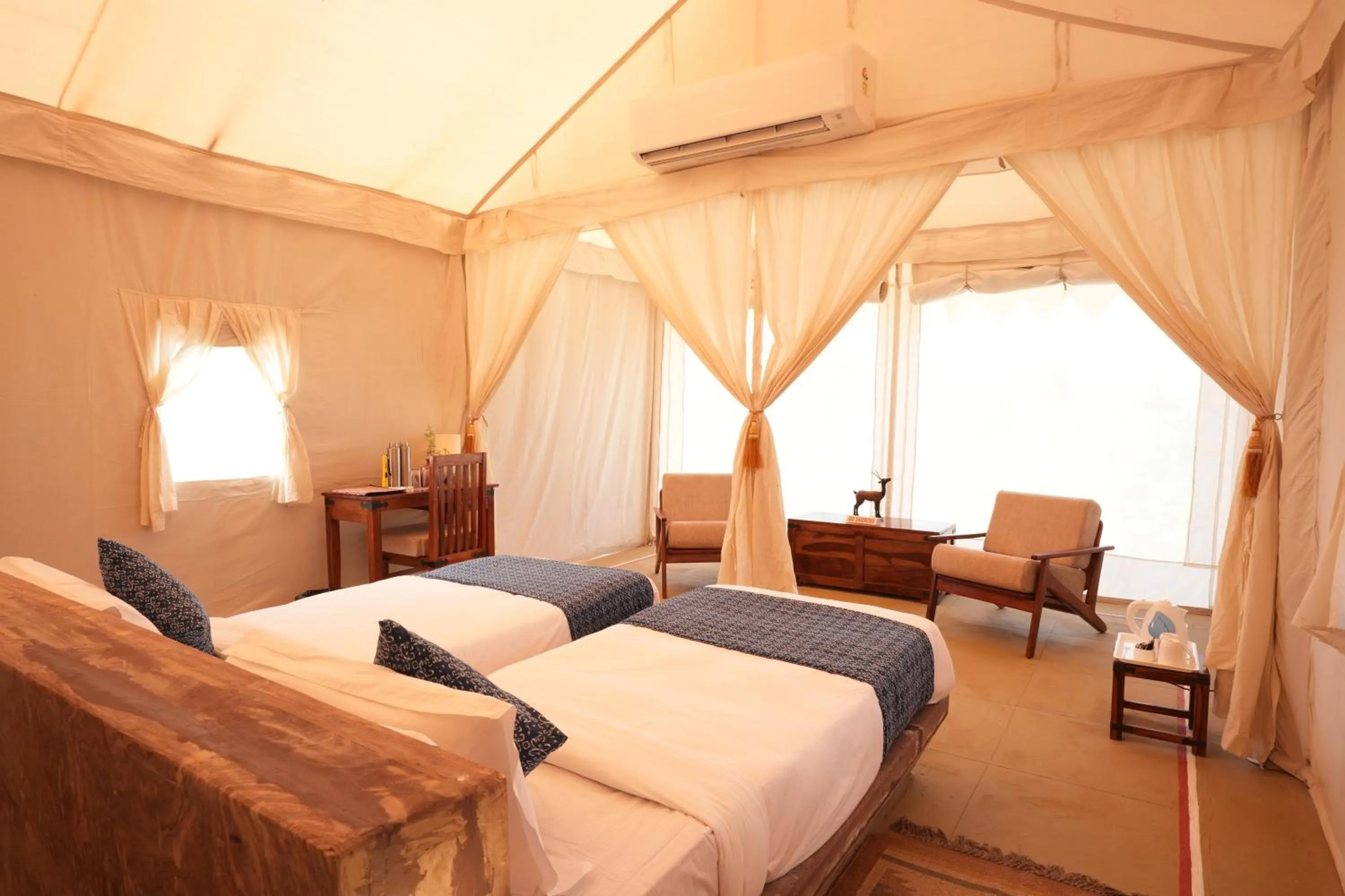 Photo of the whole room, Bed in Dhora Desert Resort And Spa