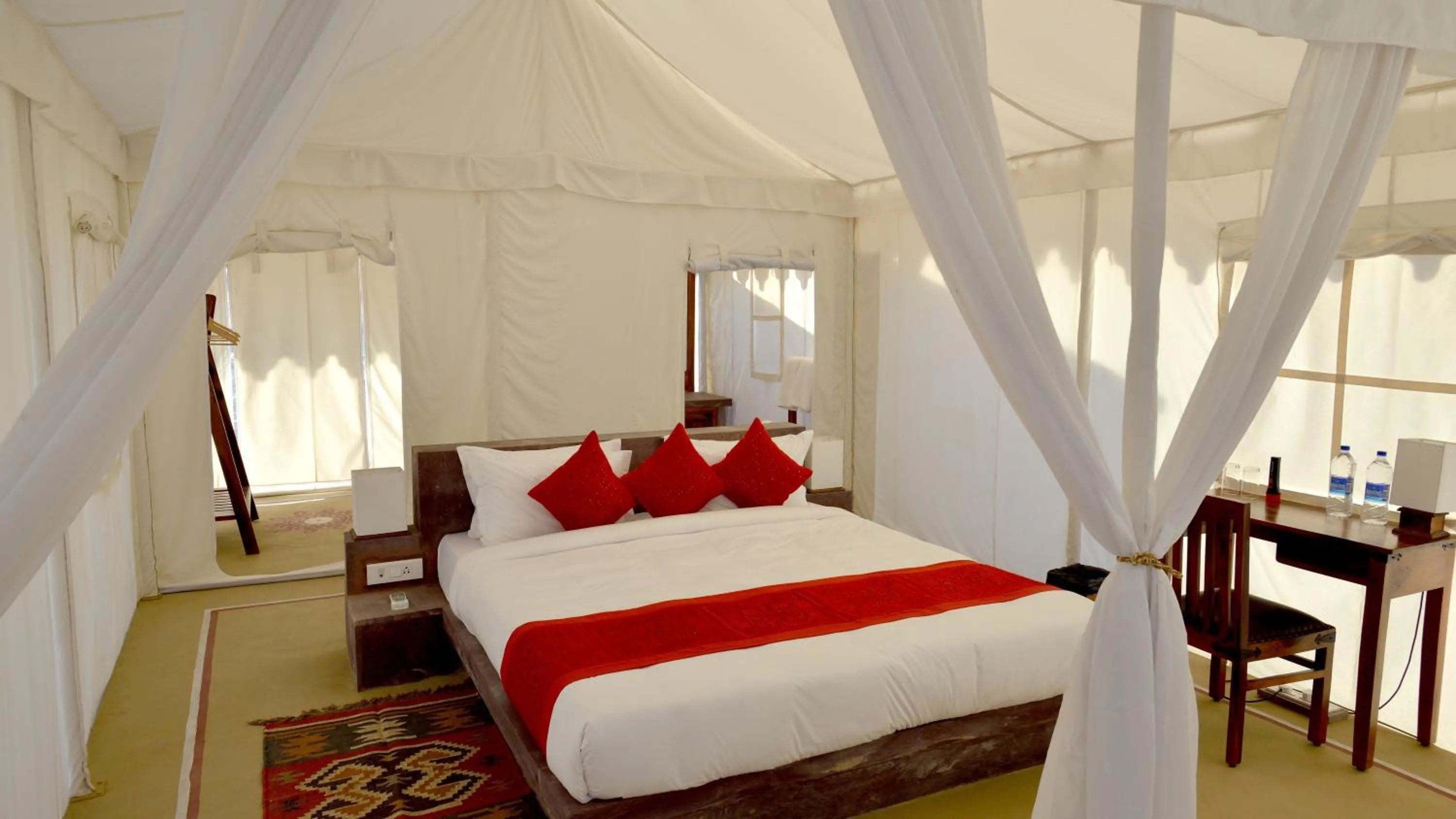 Photo of the whole room, Bed in Dhora Desert Resort And Spa