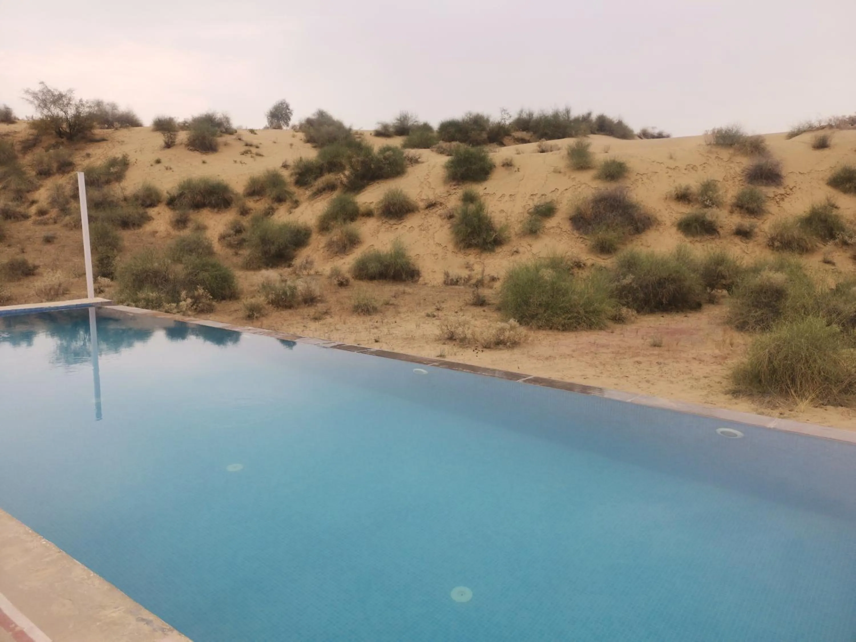 Swimming pool in Dhora Desert Resort And Spa