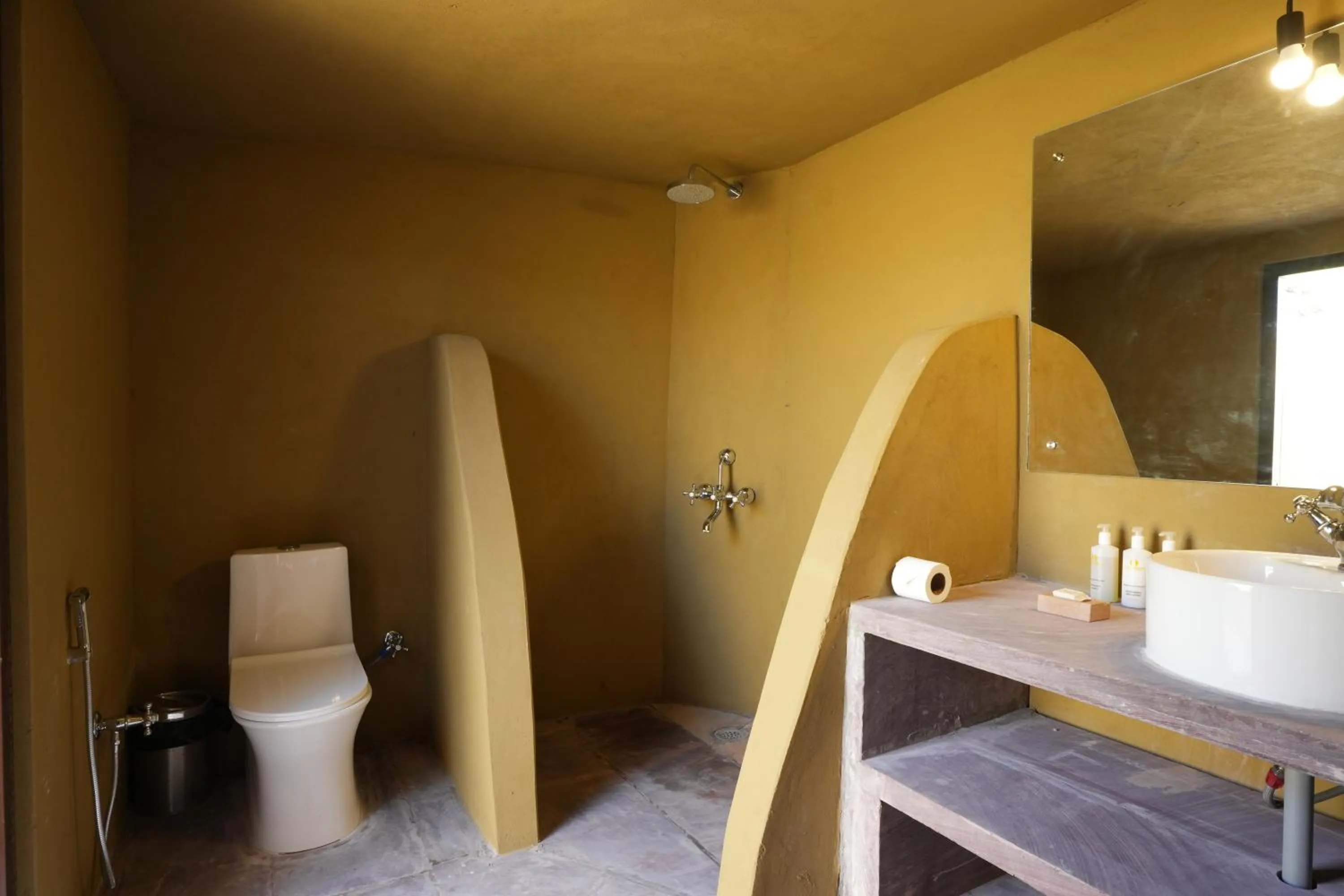 Bathroom in Dhora Desert Resort And Spa