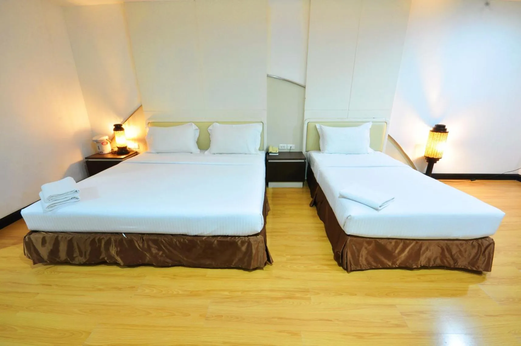 Bed in The Great Hotel Hatyai