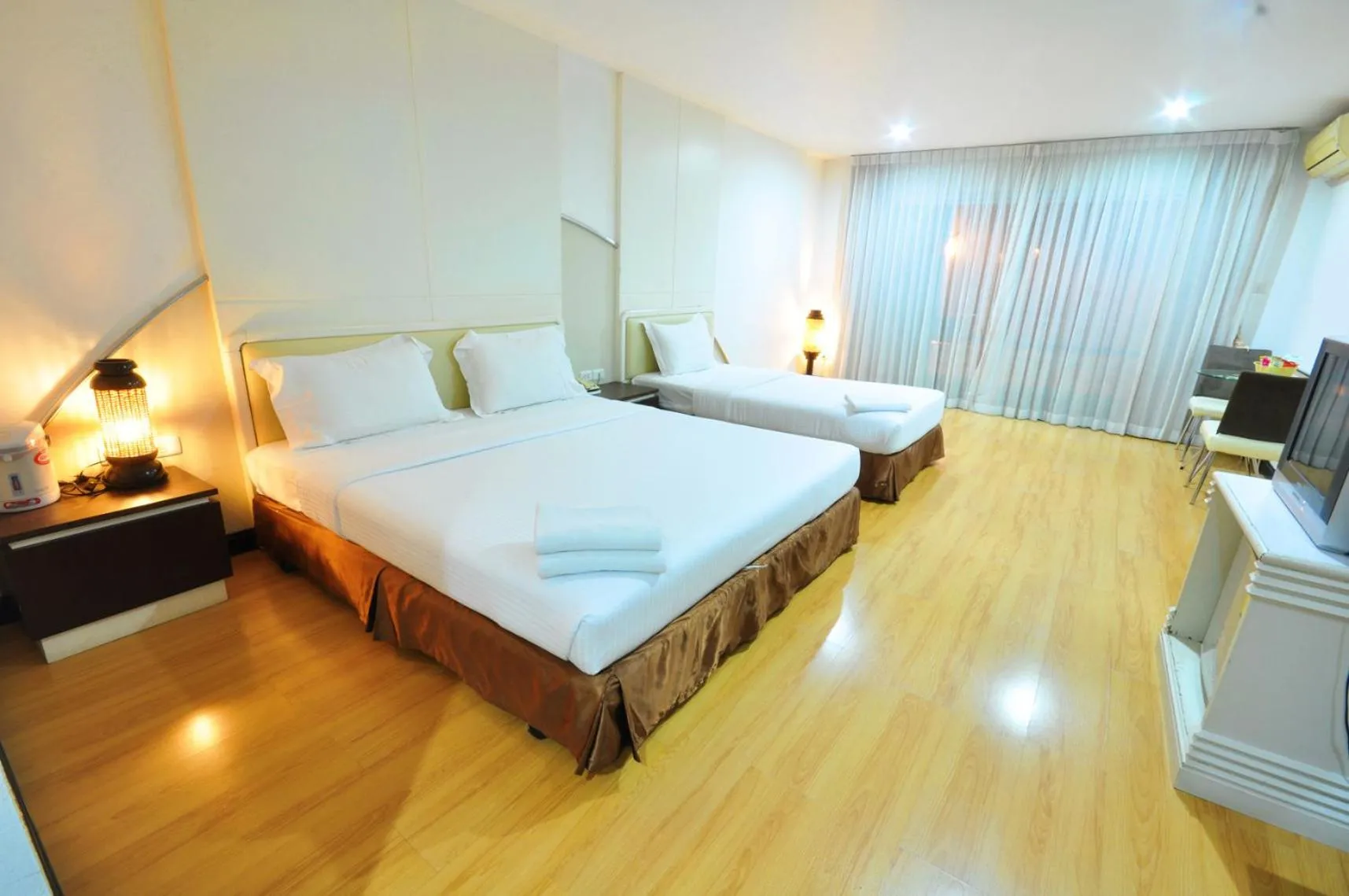 Bed in The Great Hotel Hatyai