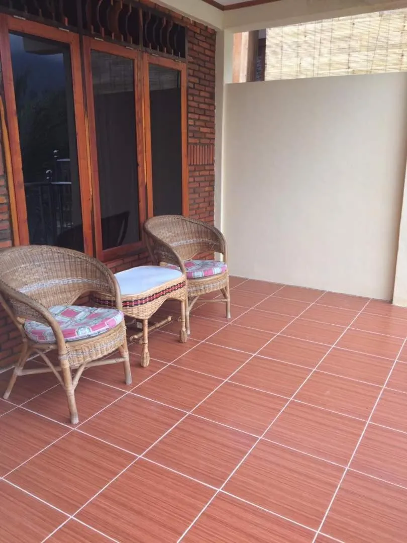 Patio in Aman's Guesthouse