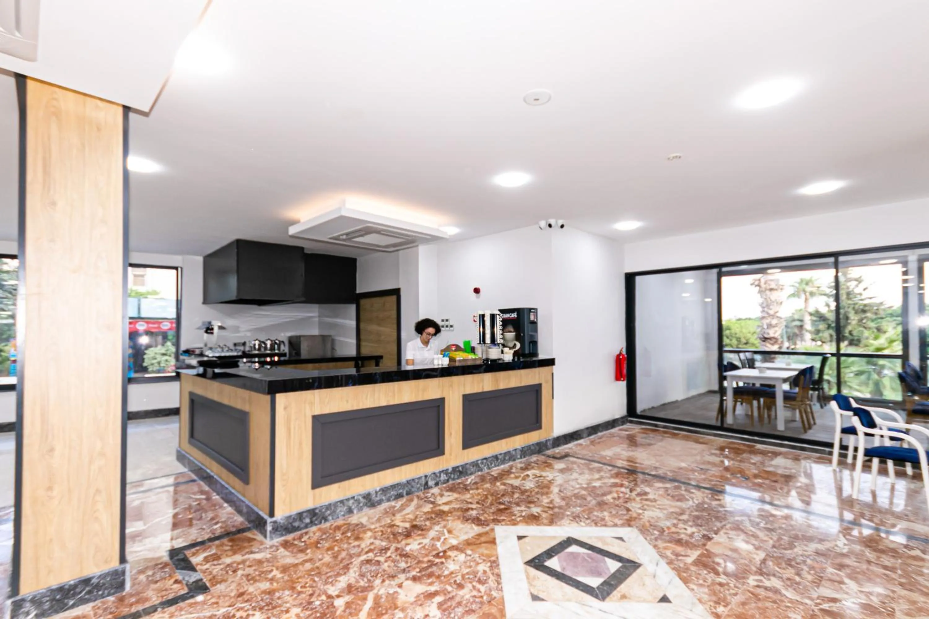 Dining area in Lara World Hotel