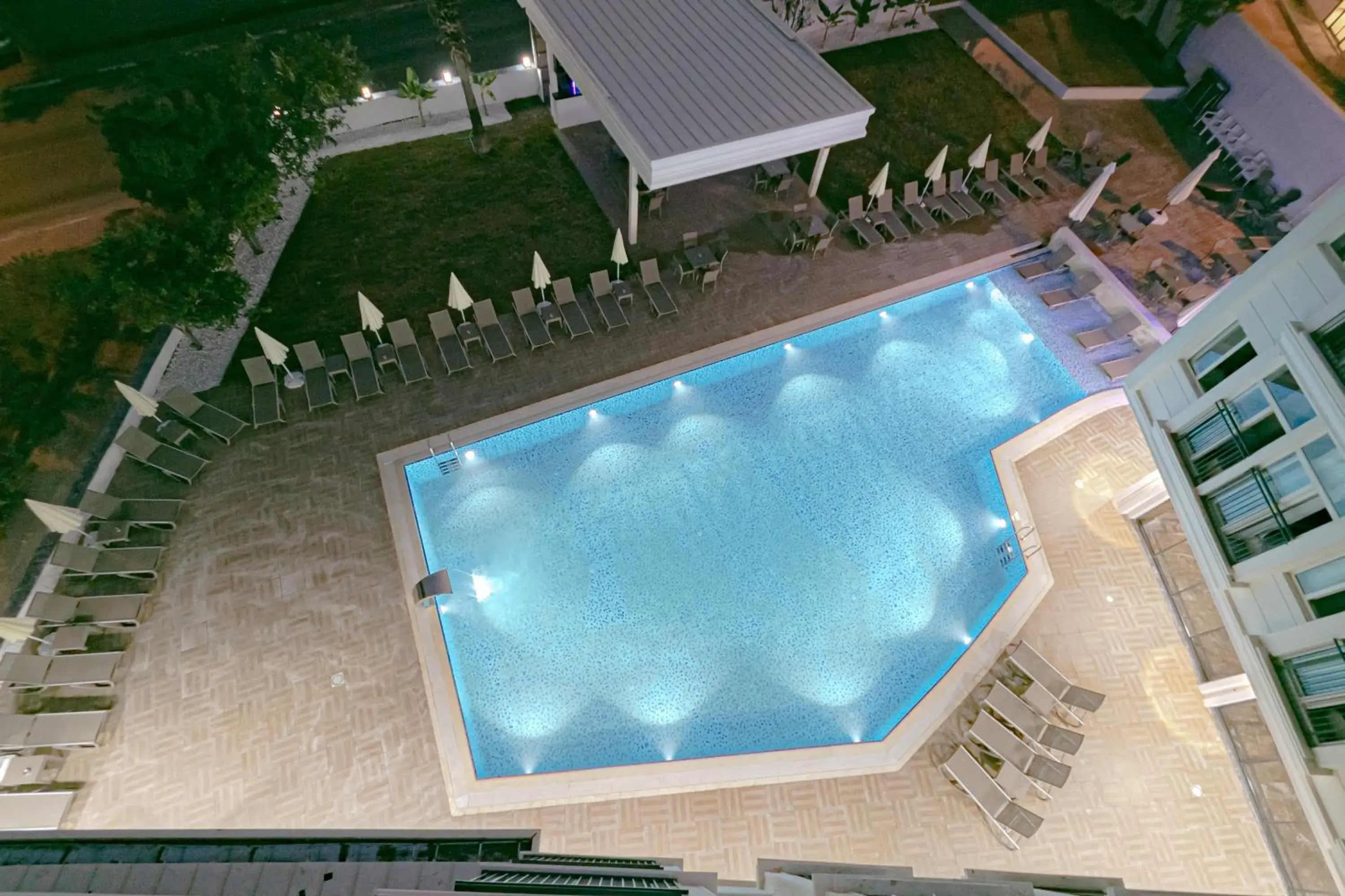 Pool View in Lara World Hotel
