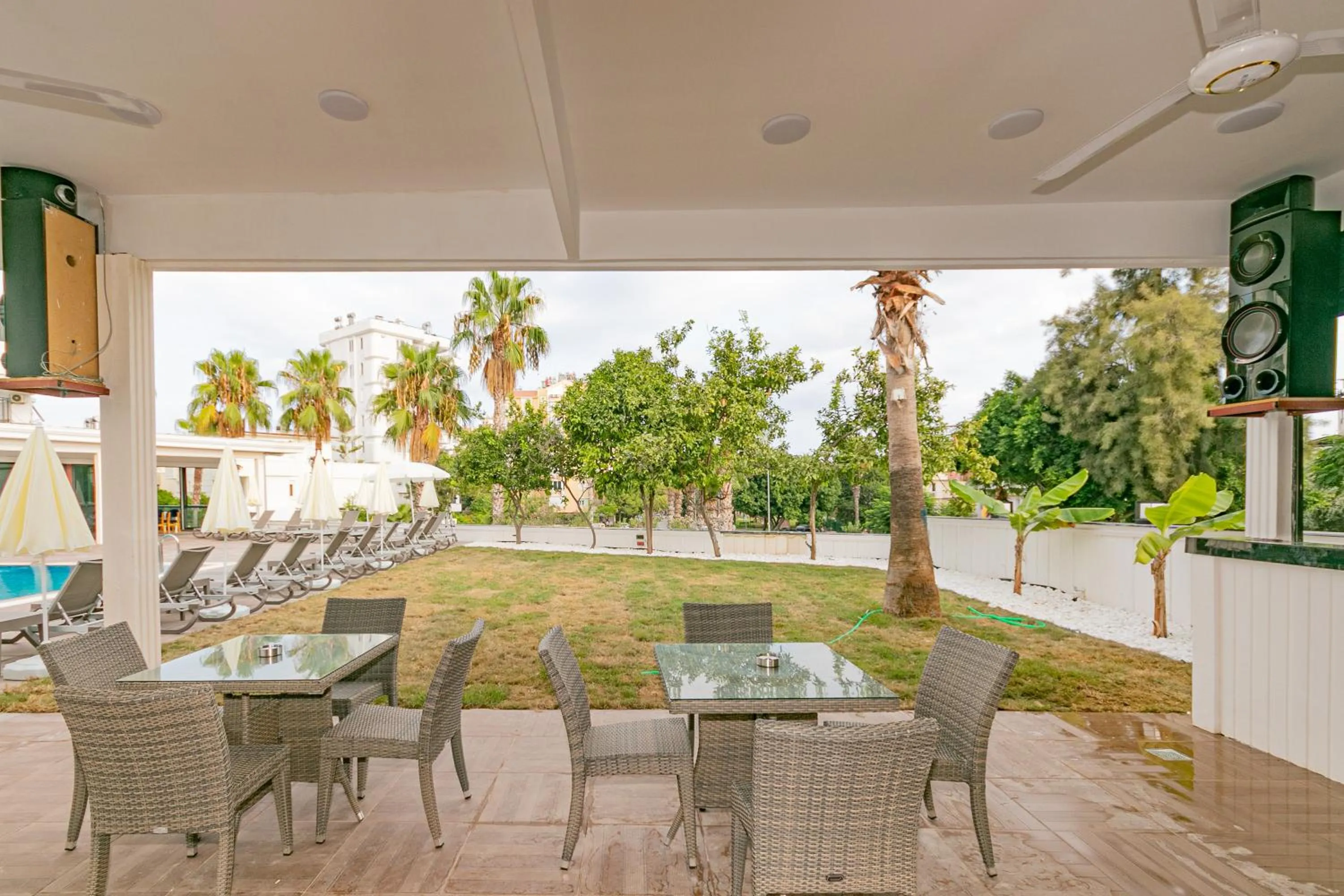 Garden in Lara World Hotel