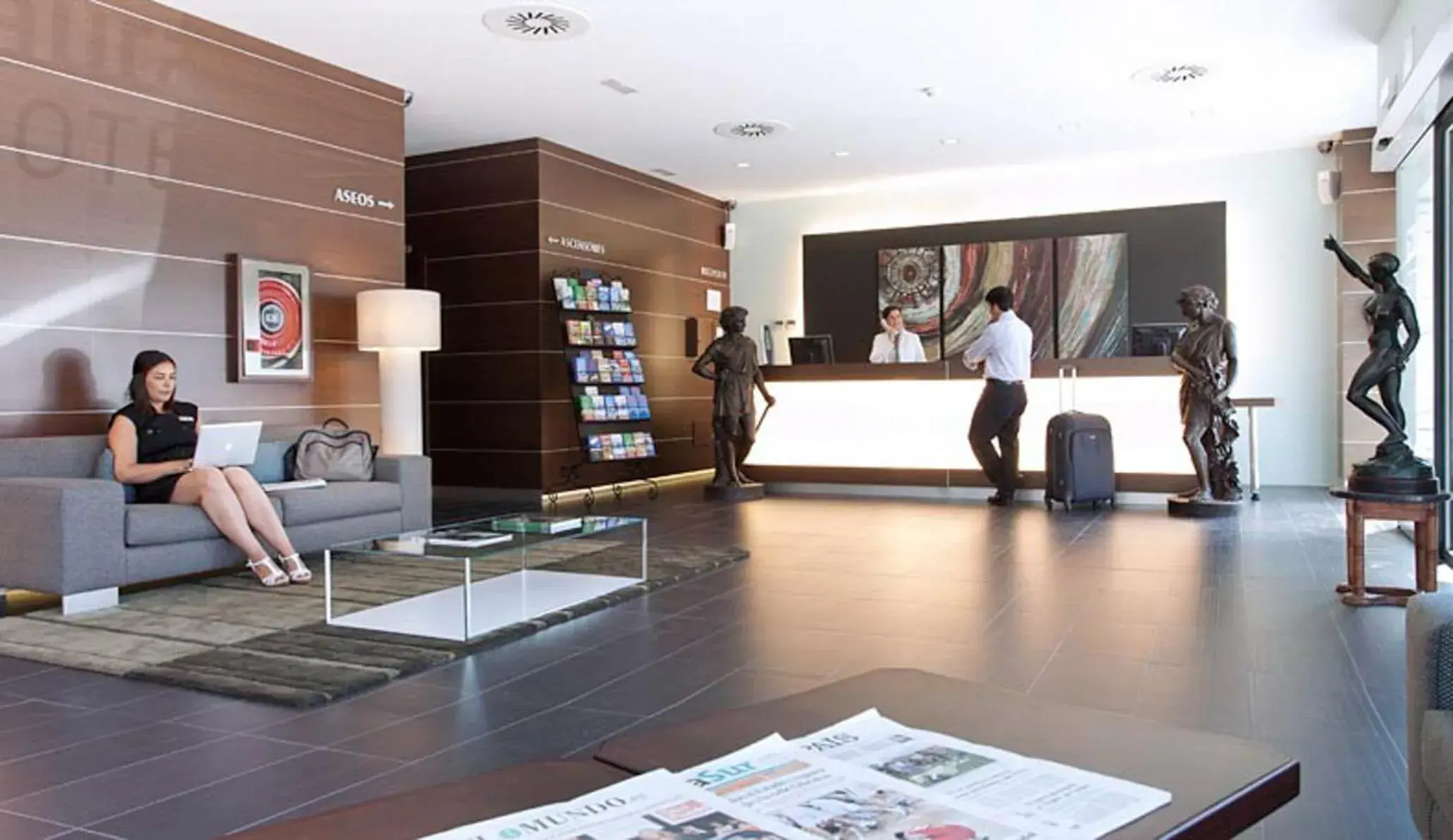 Lobby or reception in Sercotel Aura Algeciras Lobby or reception in Sercotel Aura Algeciras