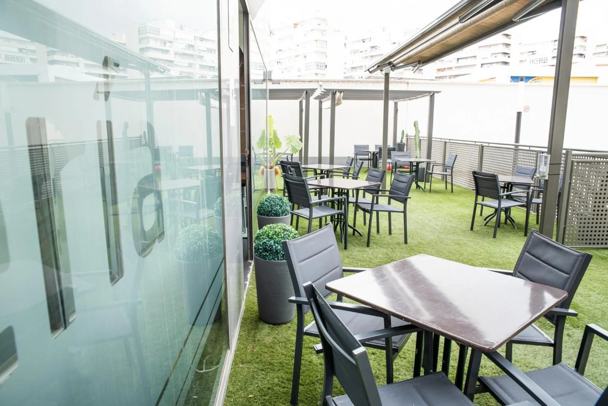 Balcony/Terrace in Sercotel Aura Algeciras