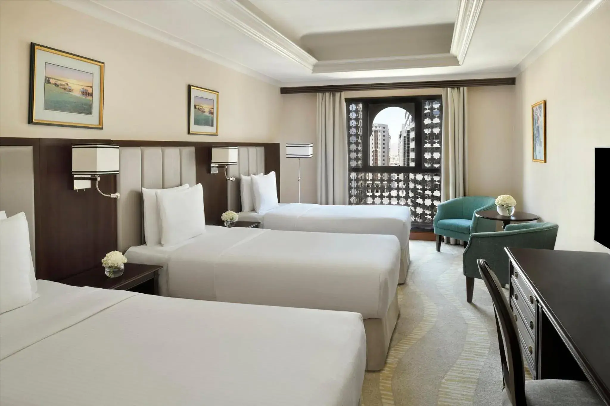 Superior Room Three Beds City View in InterContinental Dar Al Iman Madinah by IHG Superior Room Three Beds City View in InterContinental Dar Al Iman Madinah by IHG