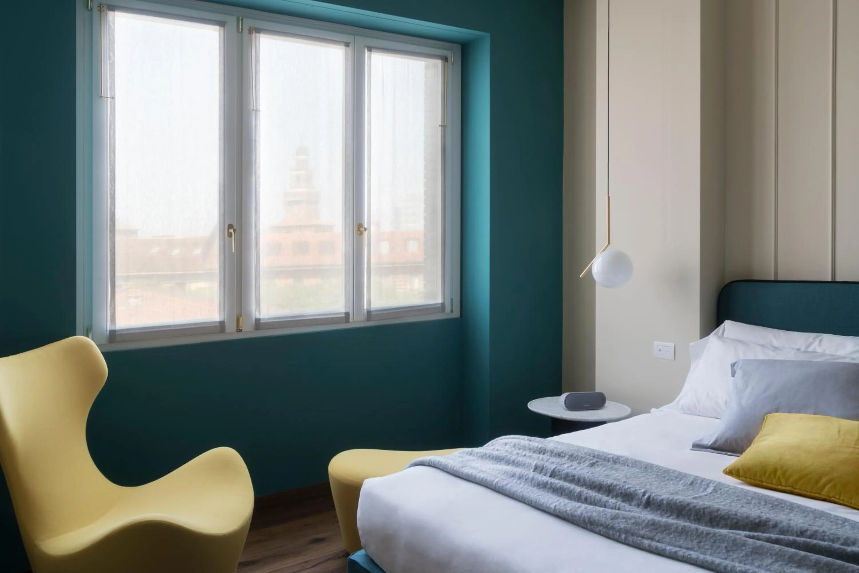 Bedroom, Bed in Castello Sforzesco Suites by Brera Apartments