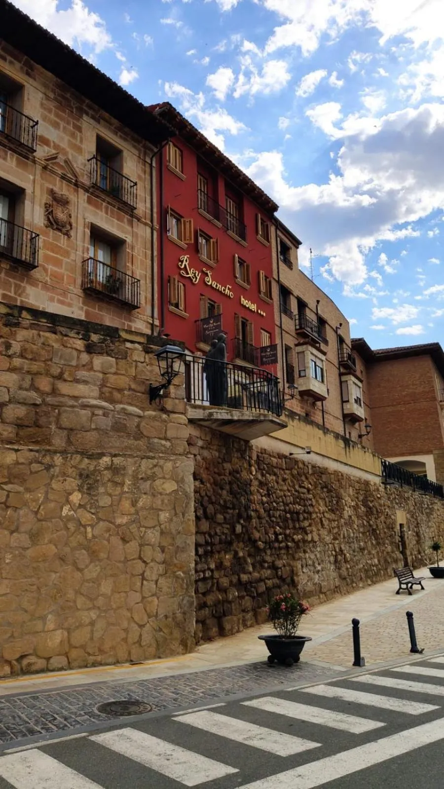 Facade/entrance in Hotel Rey Sancho