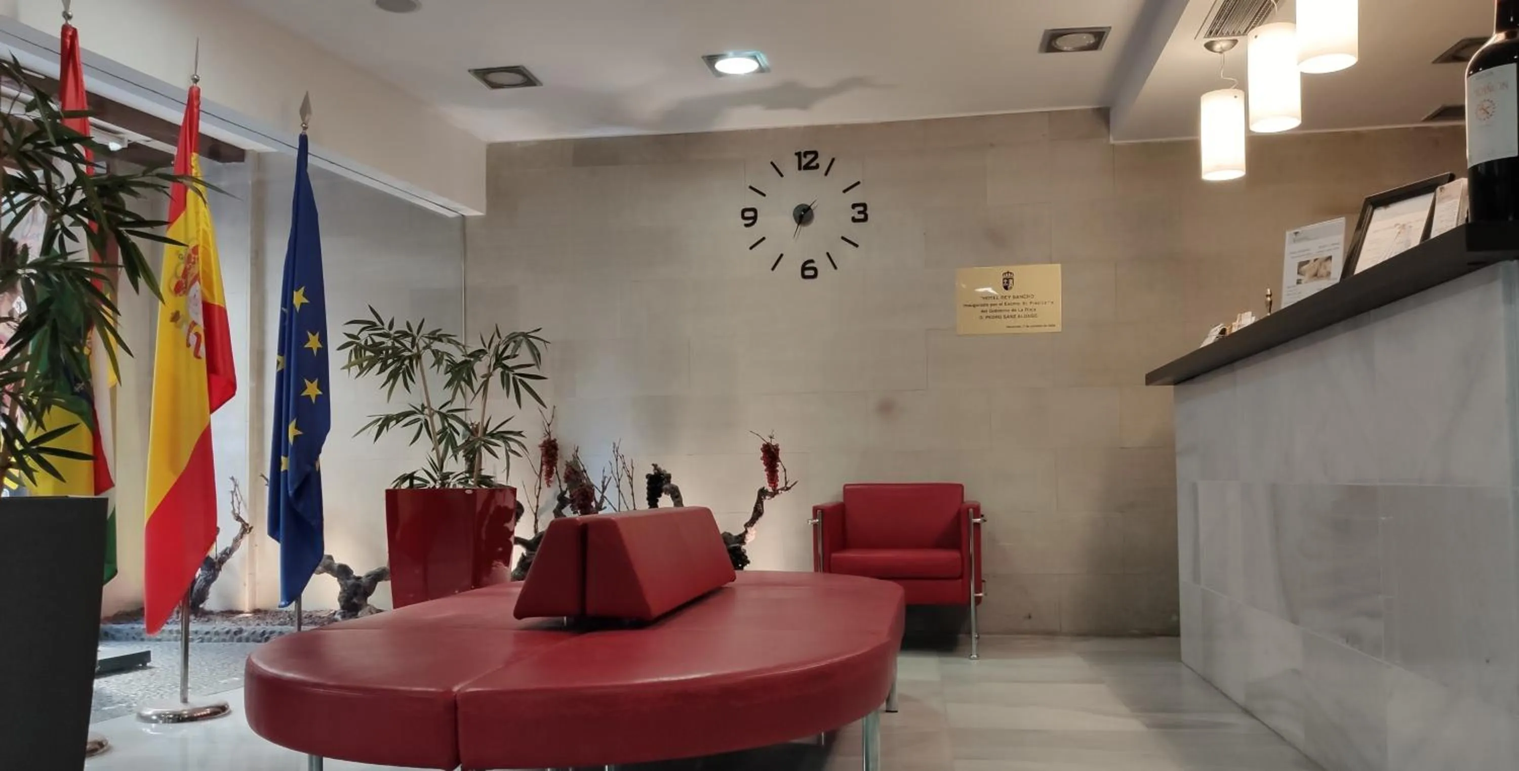 Lobby or reception in Hotel Rey Sancho