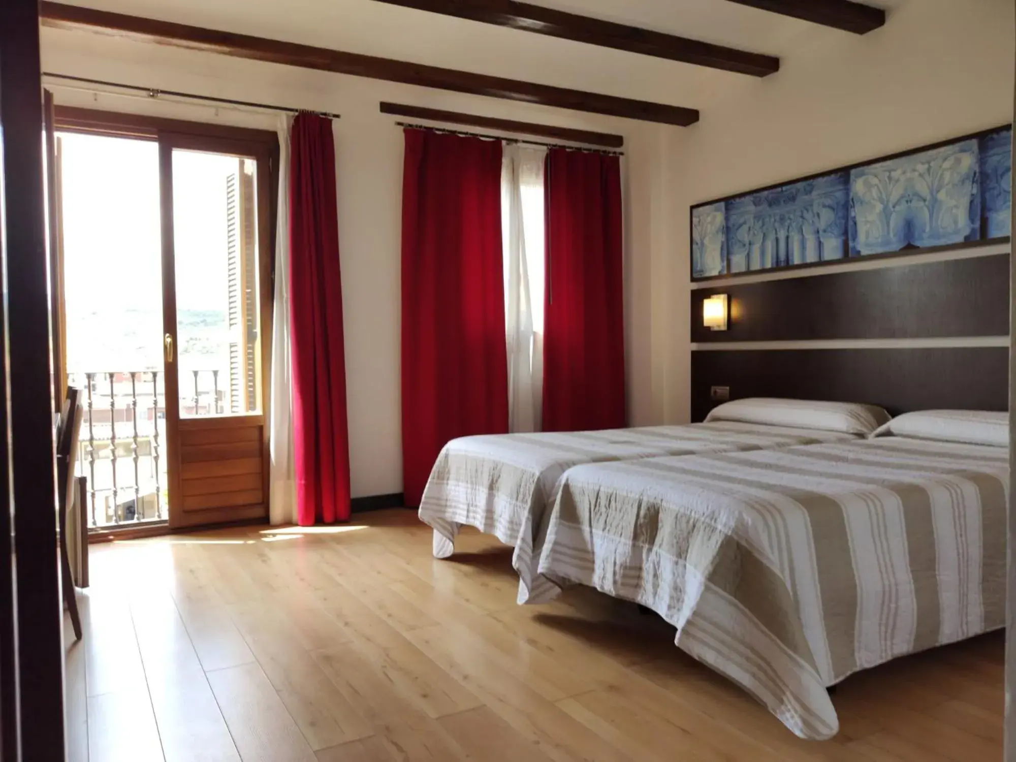 Bed in Hotel Rey Sancho Bed in Hotel Rey Sancho