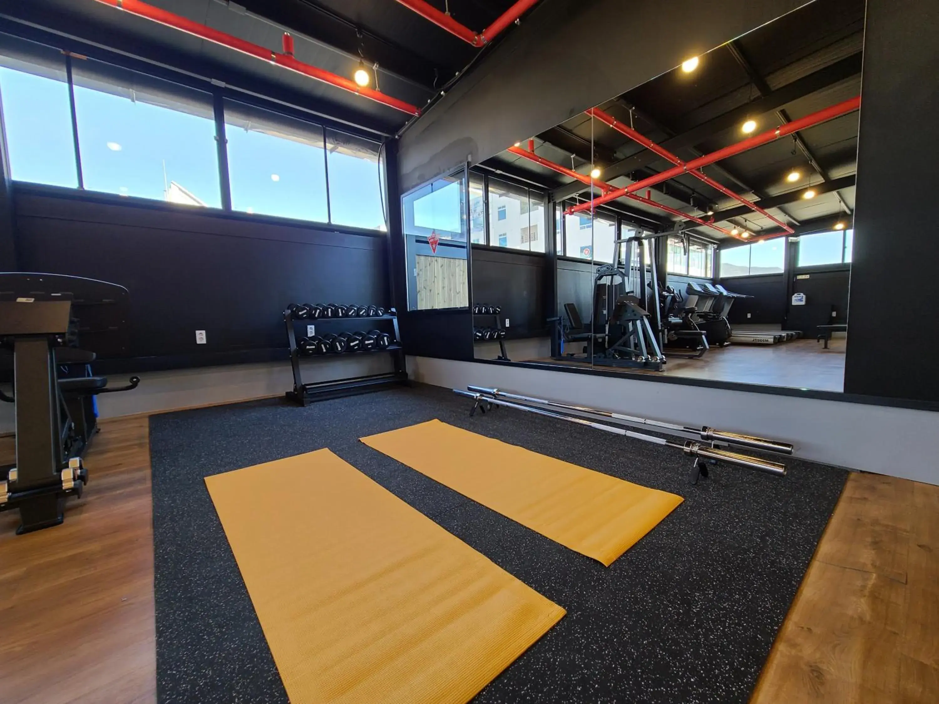 Fitness centre/facilities in Benikea Hotel Yangsan Fitness centre/facilities in Benikea Hotel Yangsan